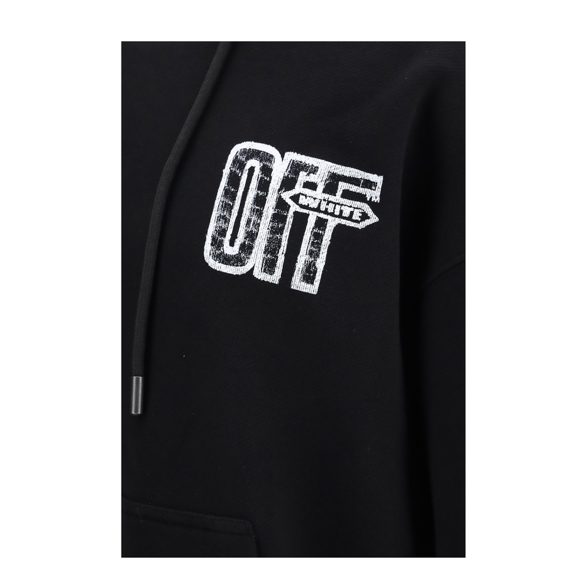 MAYFEYR - Off-White - Motion Arrow Hoodie - OMBB085F26FLE00L00001