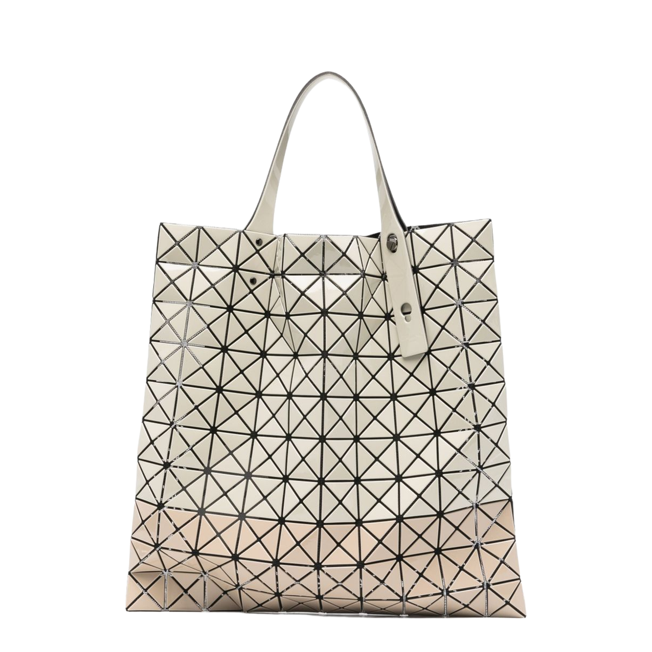 Prism BiColor Shopping Bag White