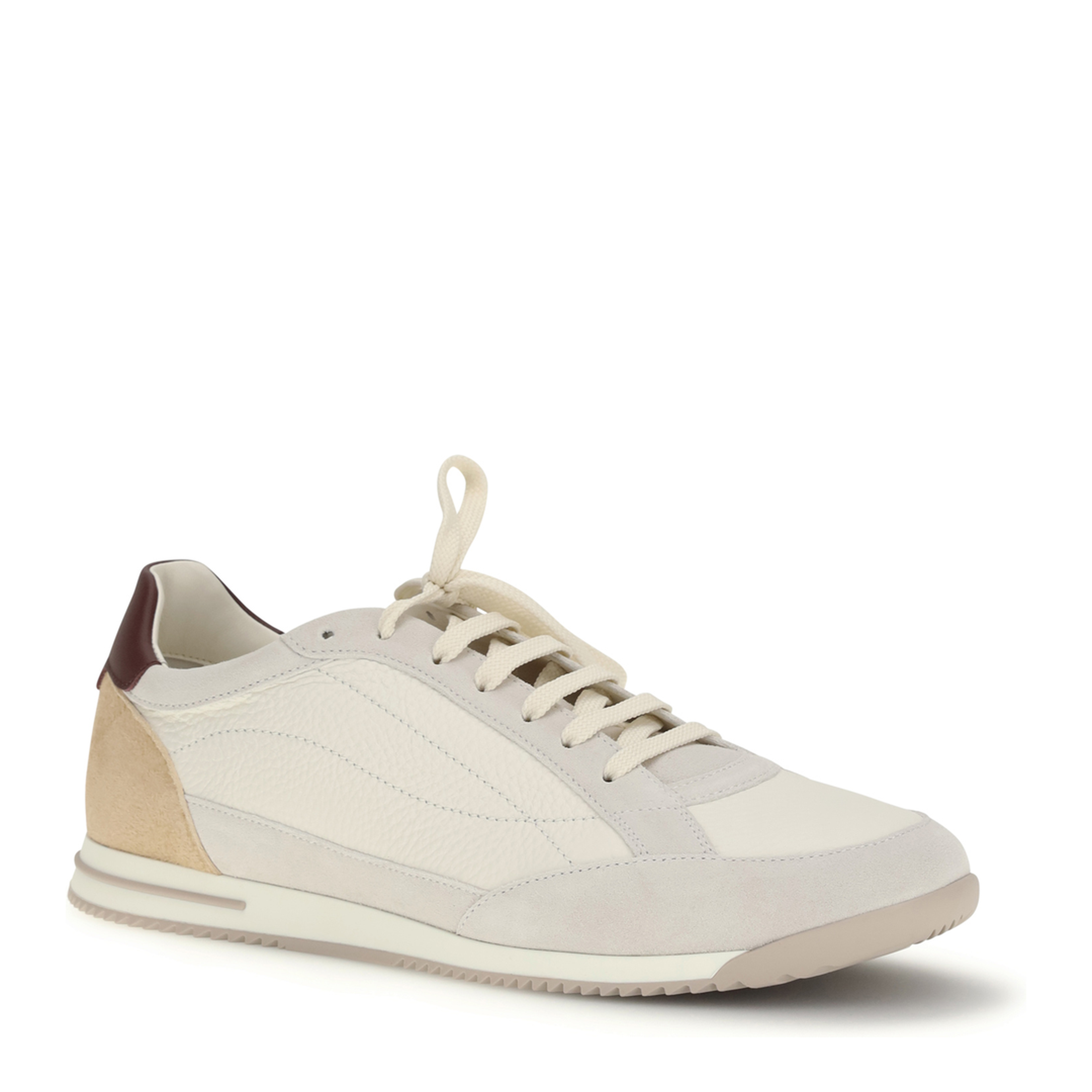 MAYFEYR - Brunello Cucinelli - Deer And Suede Sneakers - MZUKOKA348