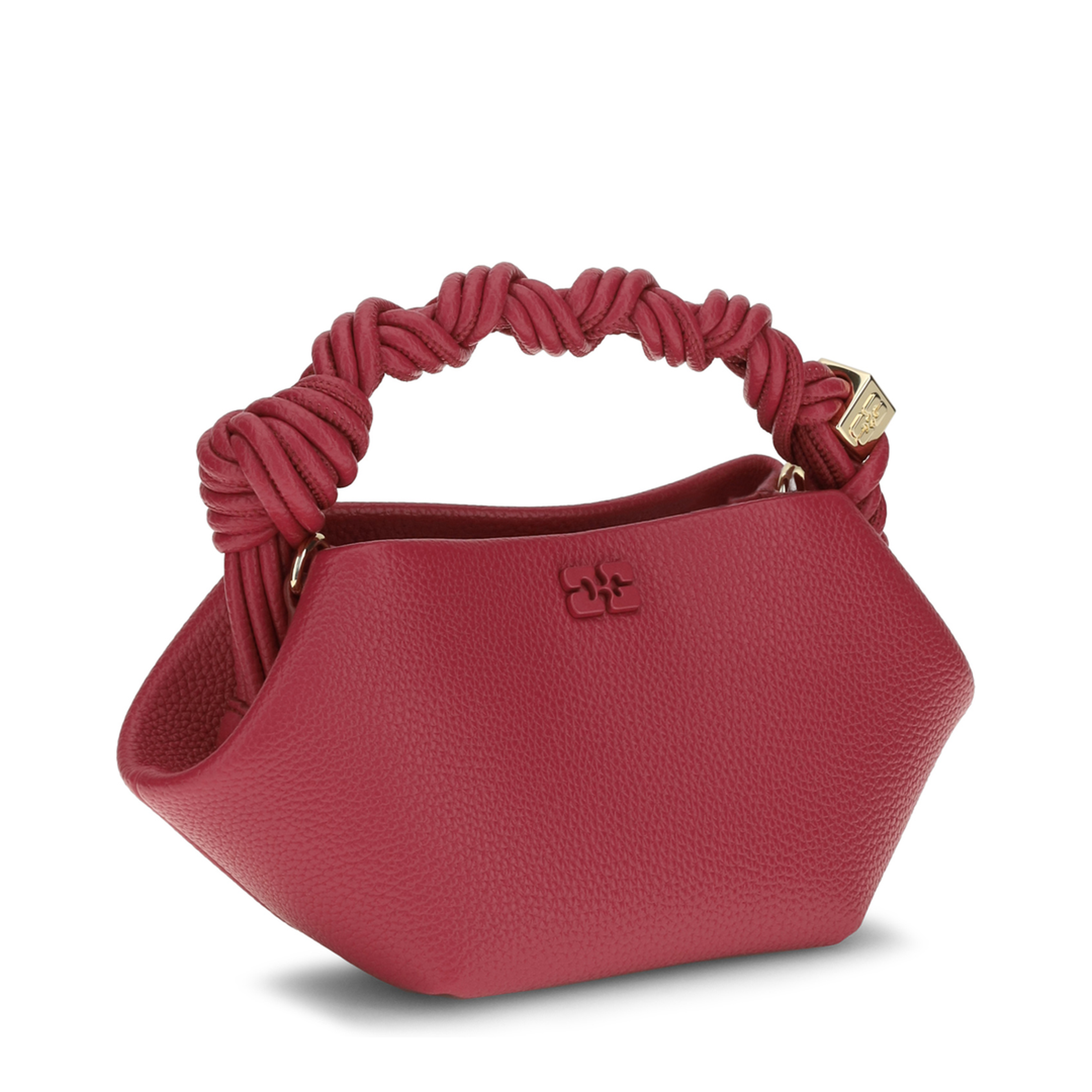 MAYFEYR - Ganni - Bou Handbag In Grained Leather - C2100017