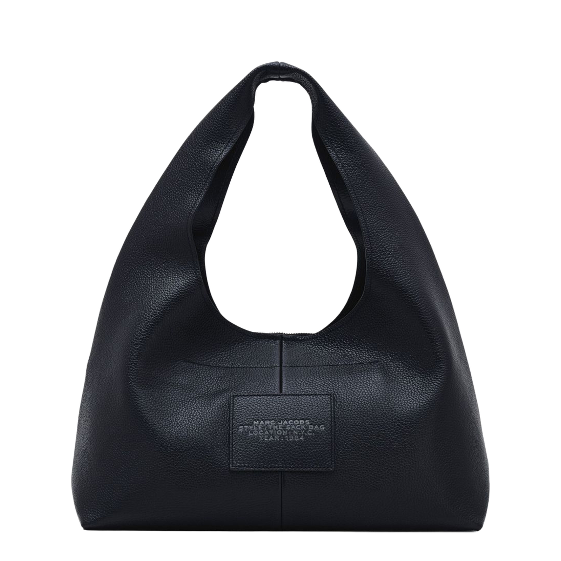 The Sack Bag In Black Leather