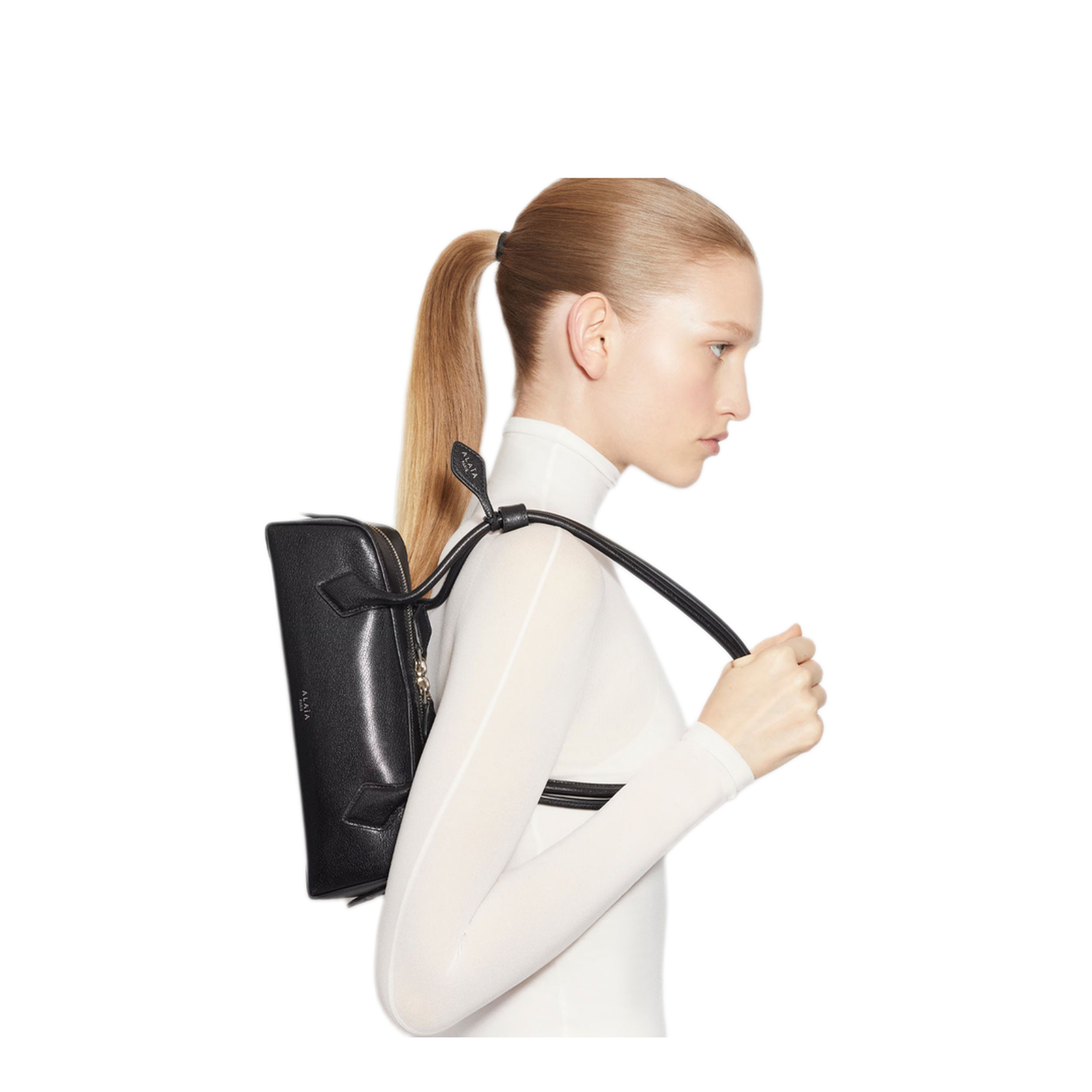 MAYFEYR - Alaia - Teckel Small Bag In Leather - AA1S06029CA212