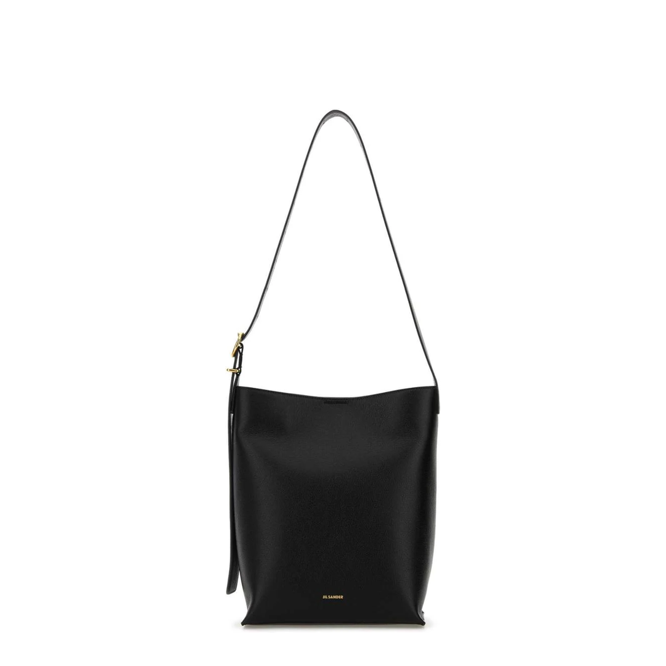Cannolo Tote Bag Leather Black
