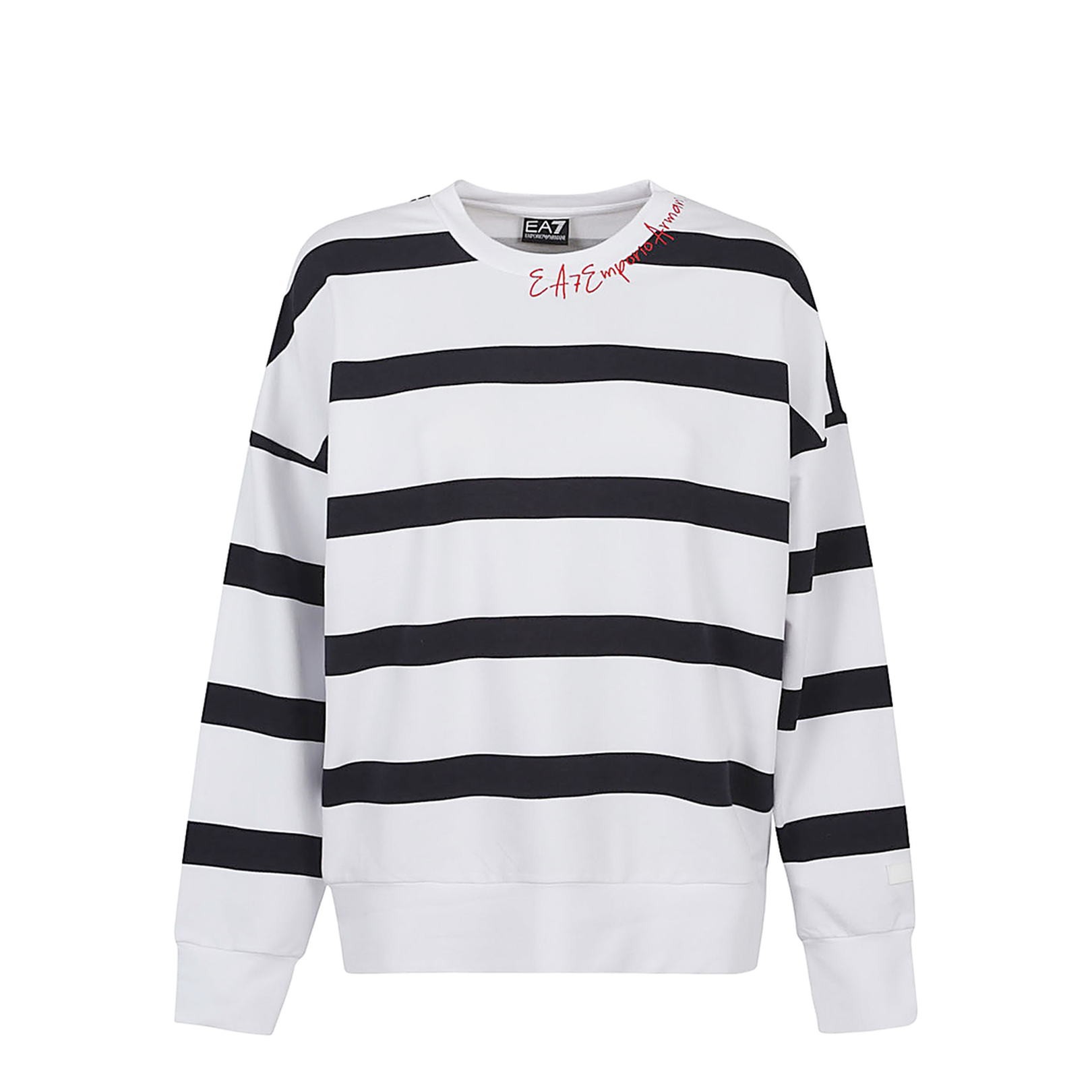 Crew-neck Sweatshirt with Long Sleeves