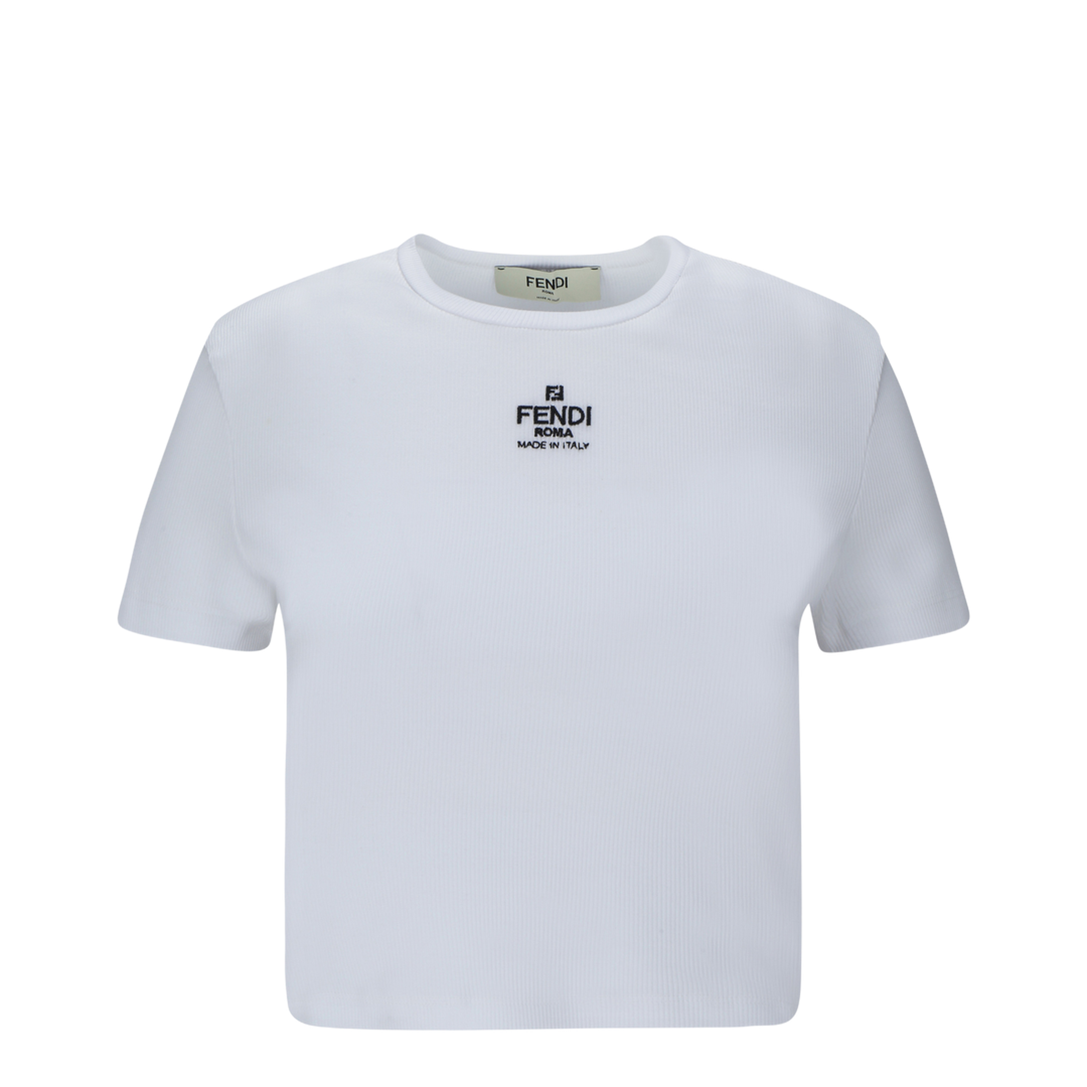 MAYFEYR - Fendi - Cotton T-Shirt With Logo - FS8110ANQM