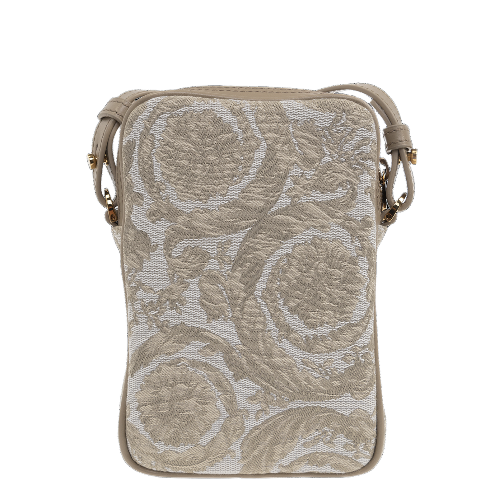 Crossbody Bag Fabric Beige/Beige