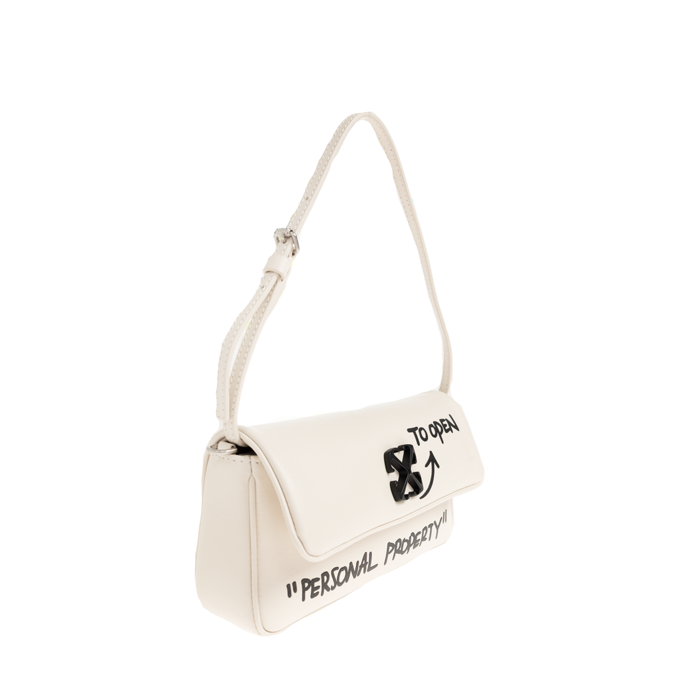 Jitney Calf Leather Shoulder Bag - Very Dark Brown