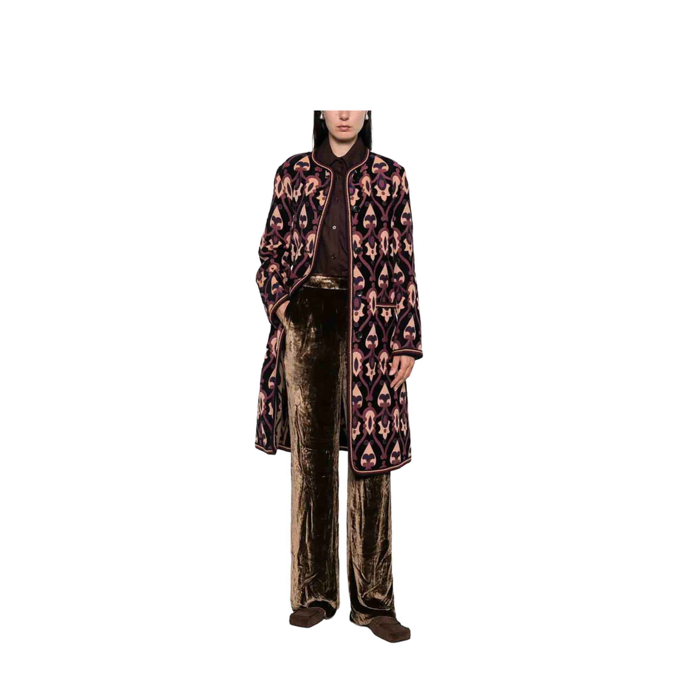 MAYFEYR - Etro - Printed Coat - WRAA004099TJEG9S9883