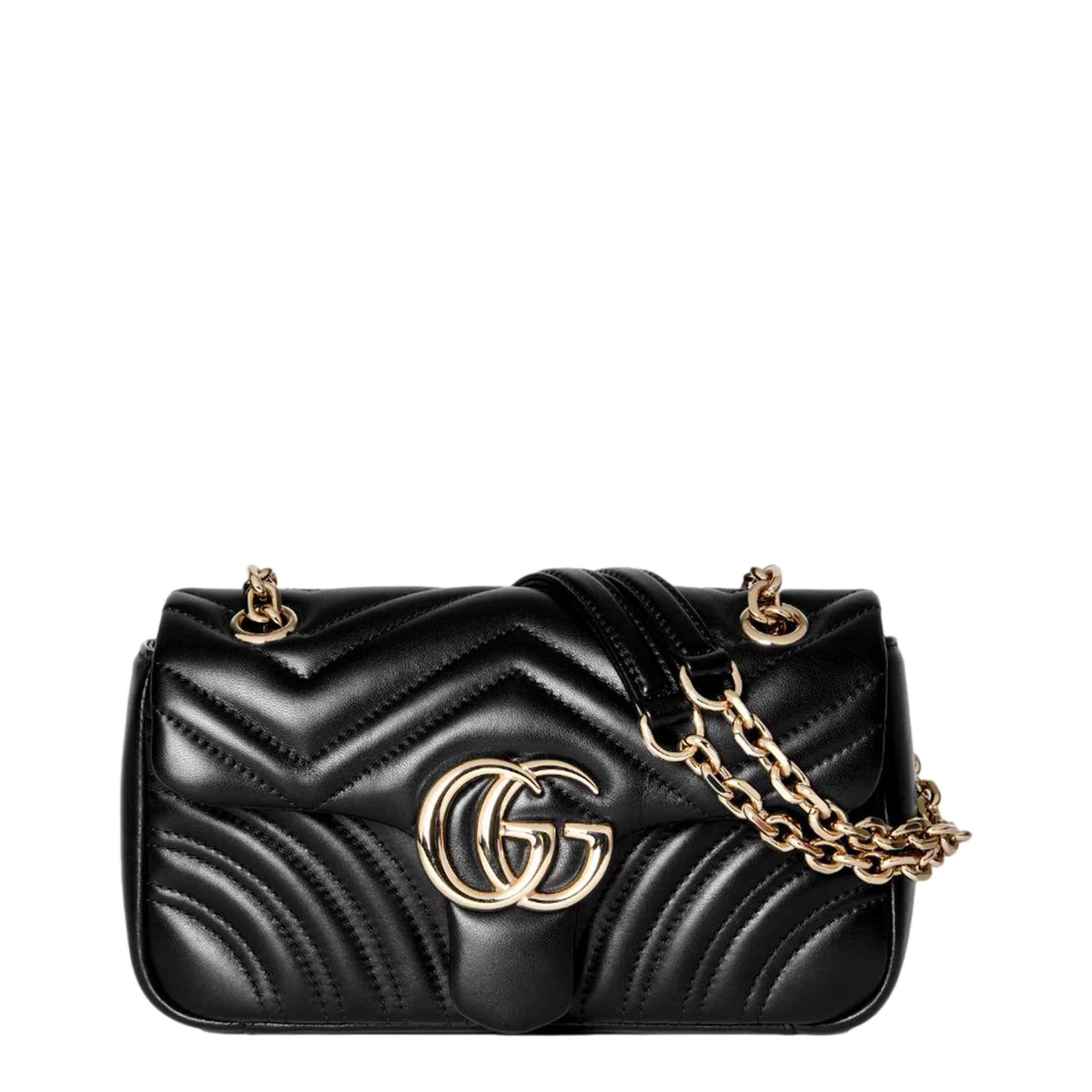 Small Shoulder Bag Black Leather