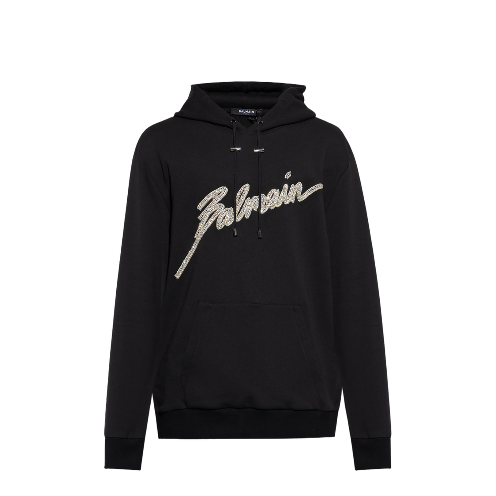 Sweatshirt with Shimmering Appliqués