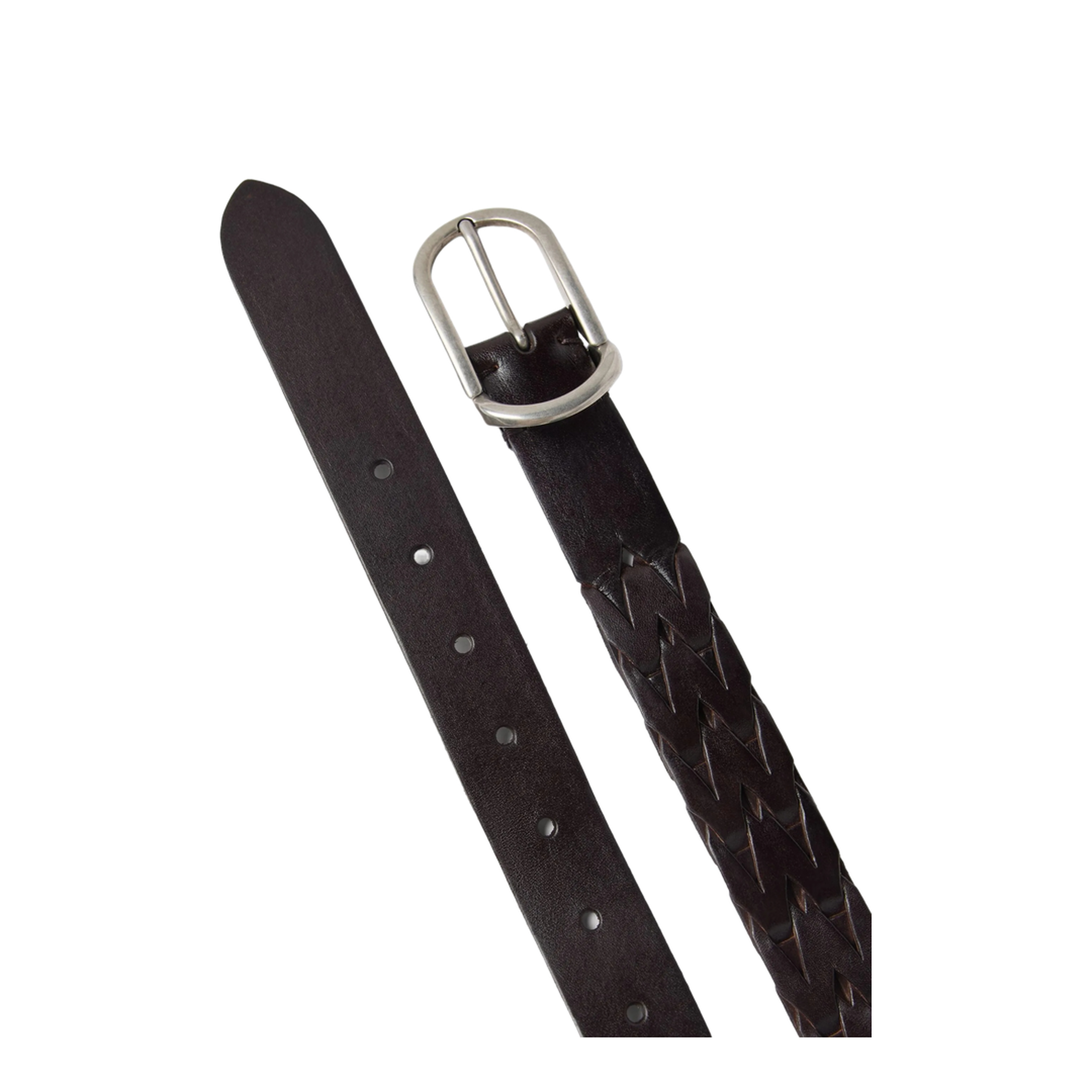 Braided Leather Belt