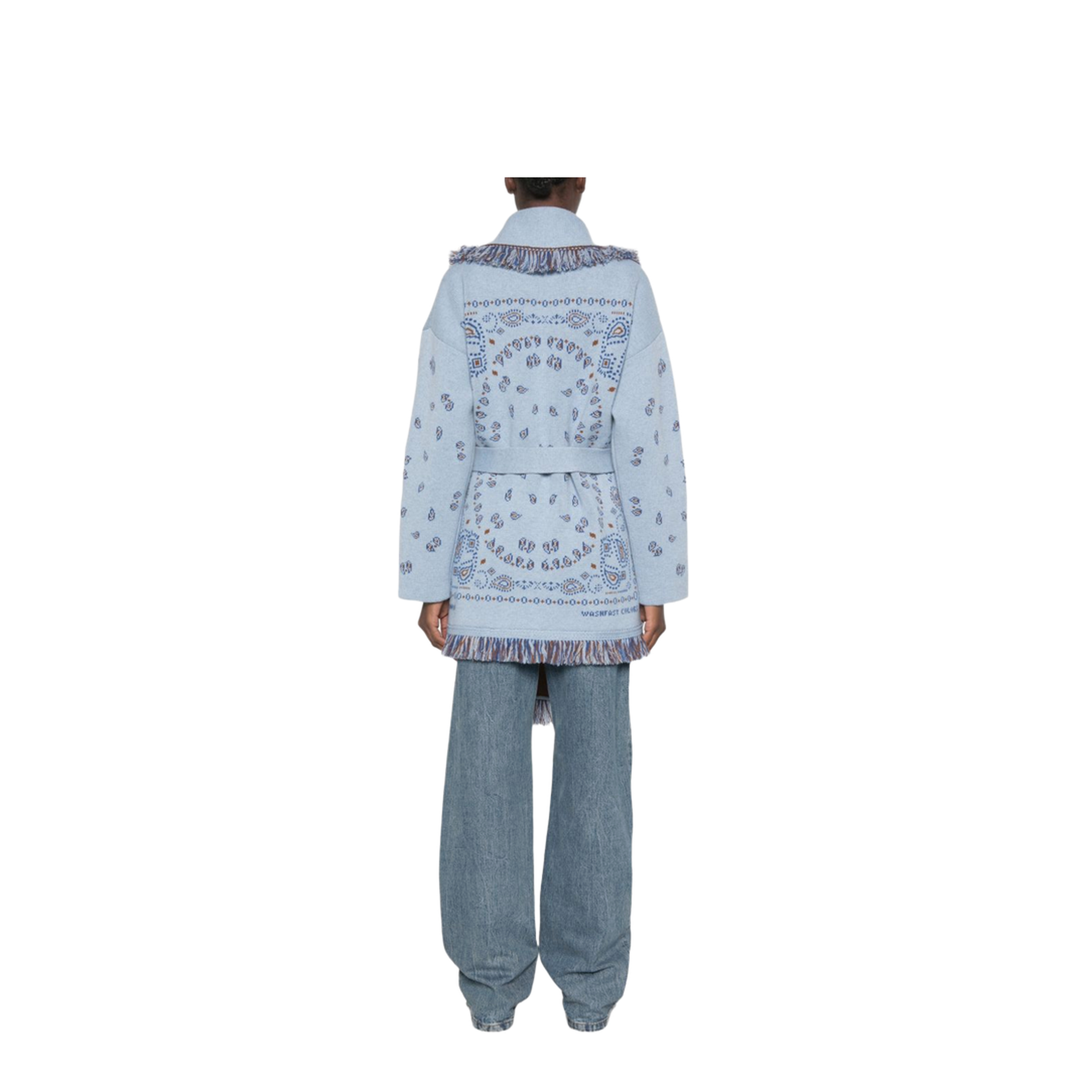 MAYFEYR - Alanui - Sweaters Light Blue - LWHB064E26KNI0024284