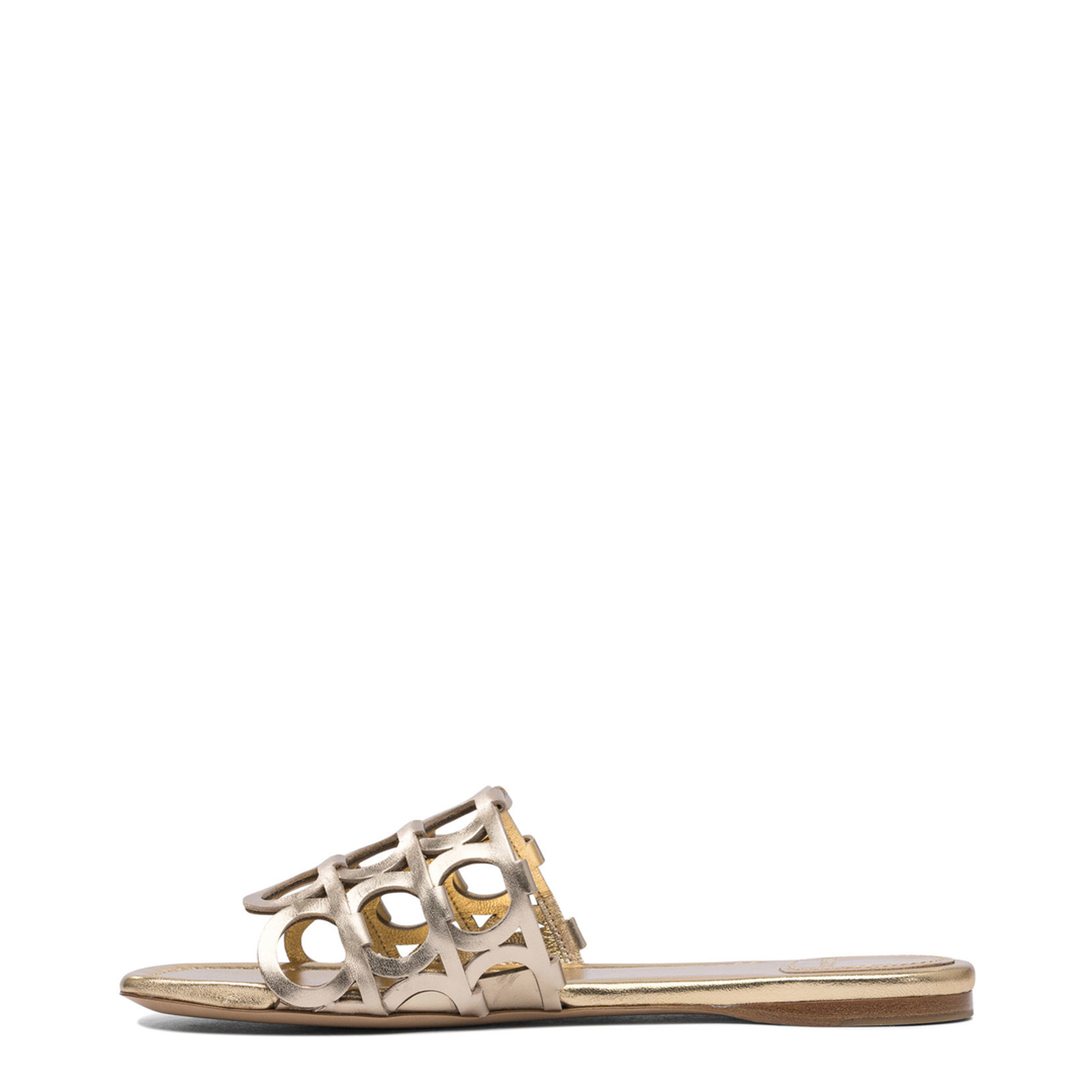 MAYFEYR - Ferragamo - Low Leather Sandals - 0782519