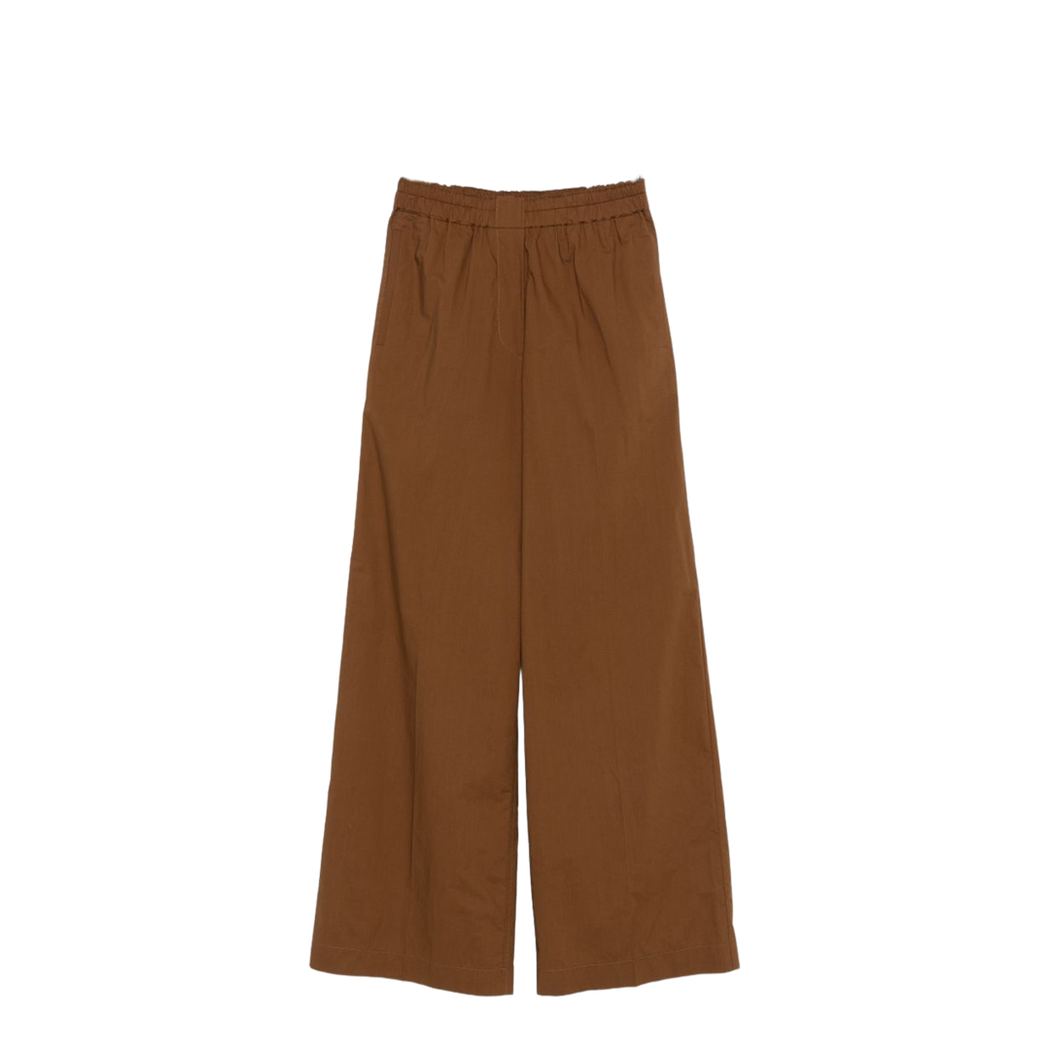 MAYFEYR - Forte Forte - Trousers Brown - 14834MYPANTSCHOCOLATE