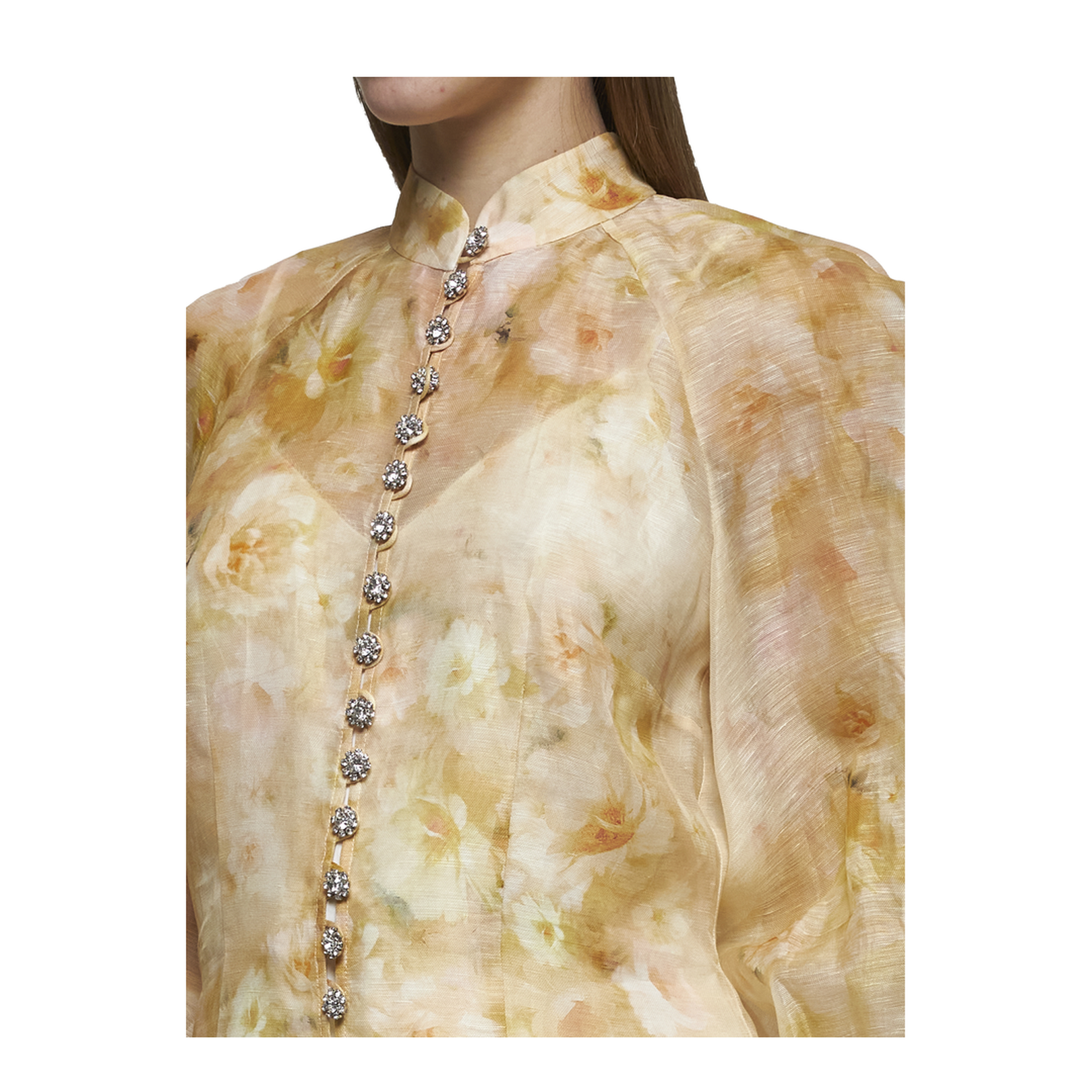 Crush Printed Linen Shirt