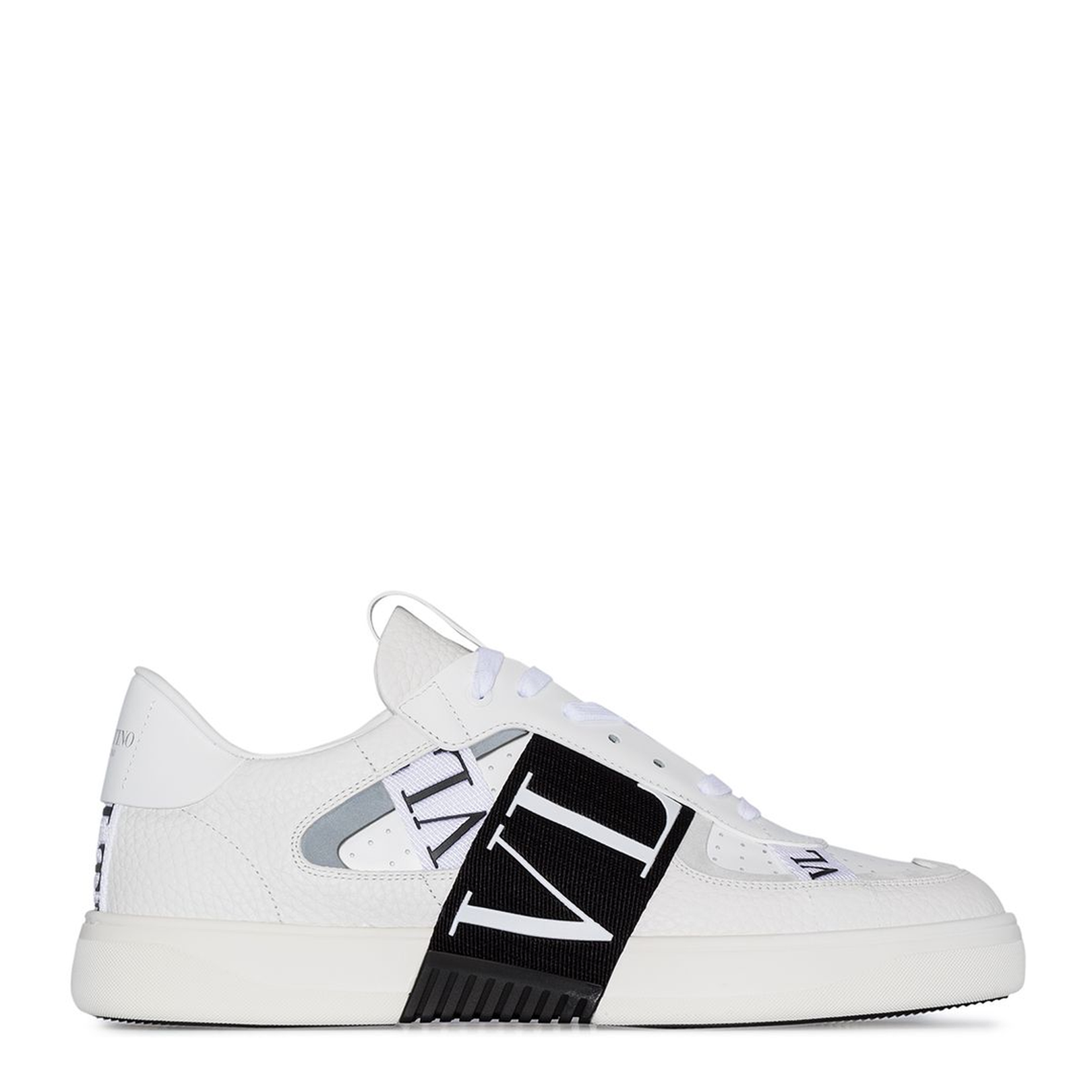 Leather Sneakers - White