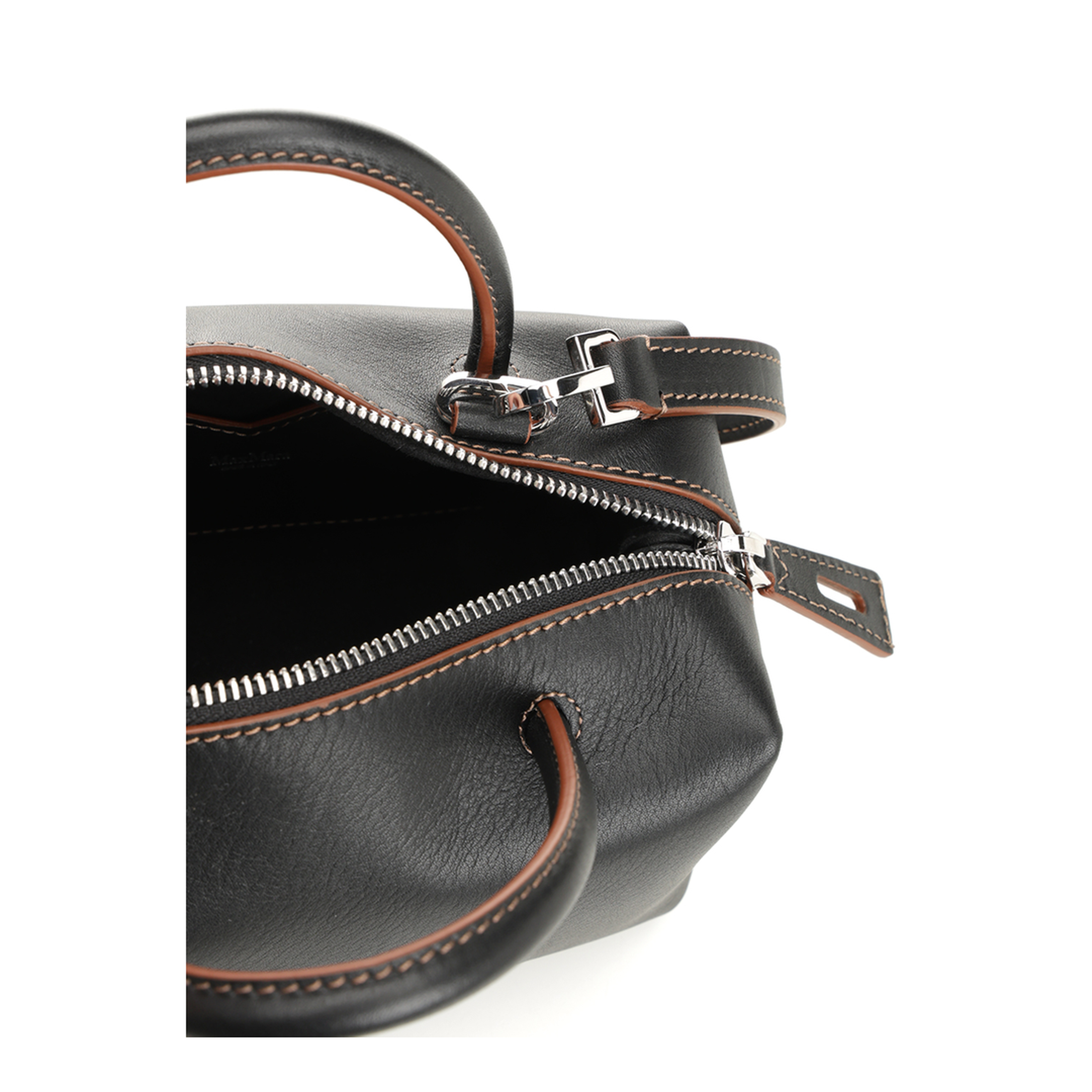 Hold All S Square Bauletto Hand Bag Leather