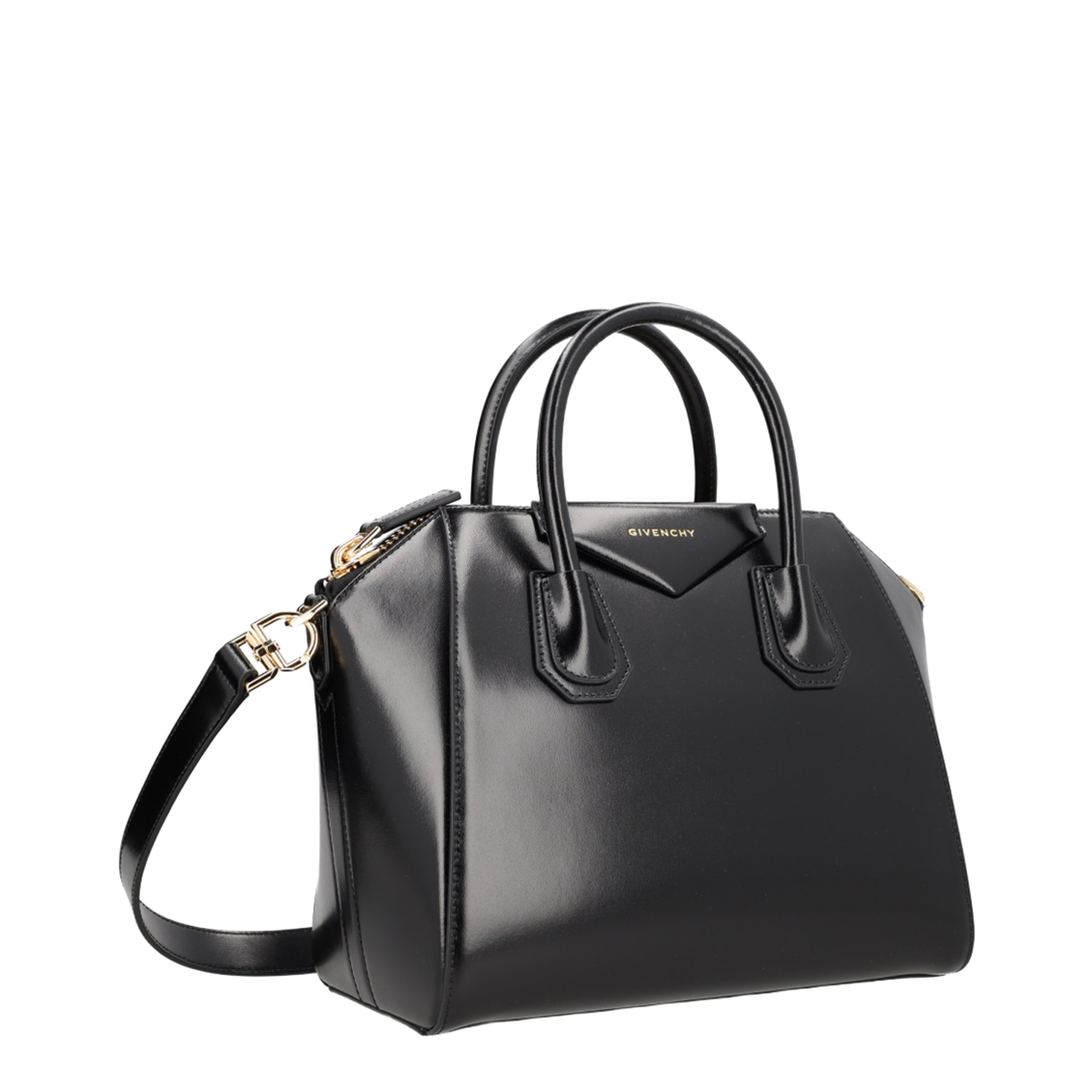 Antigona Small Leather Shoulder Bag