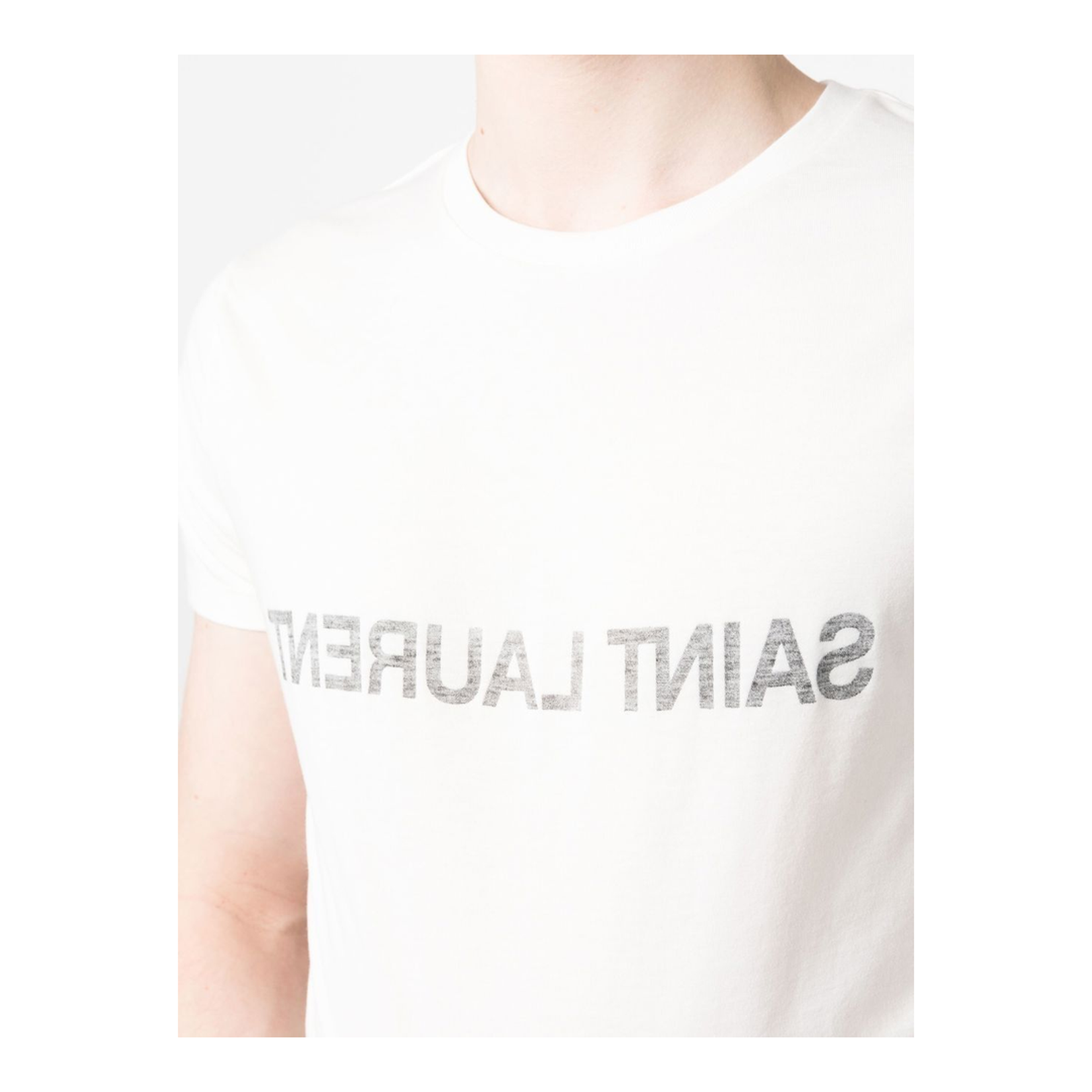 Reverse Logo-Print T-Shirt