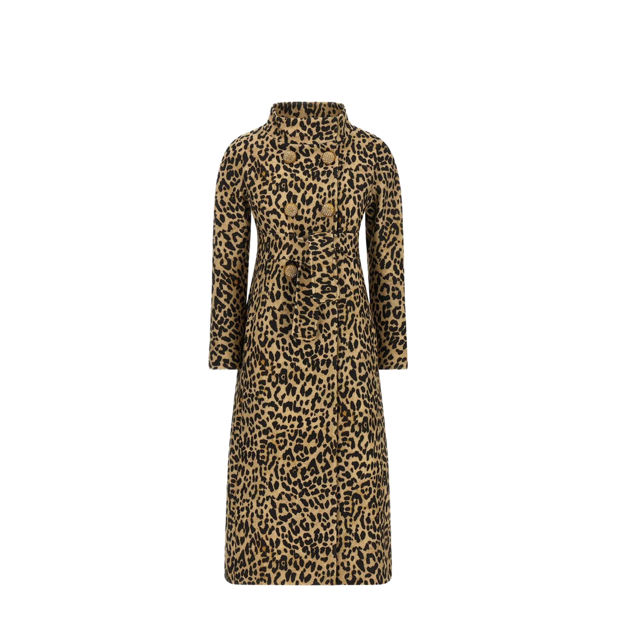 Coat Animal Print Cloth