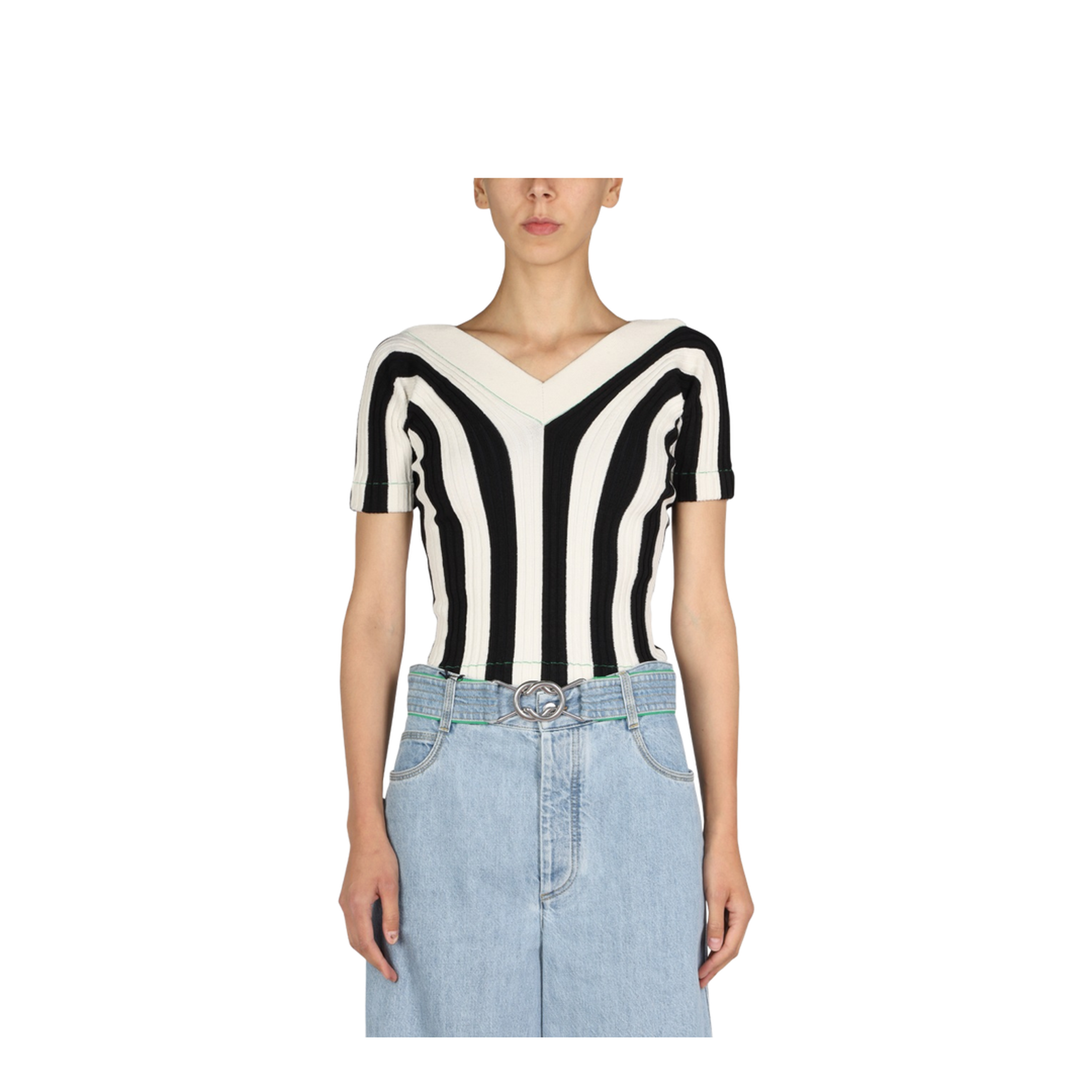 Striped Pattern Top