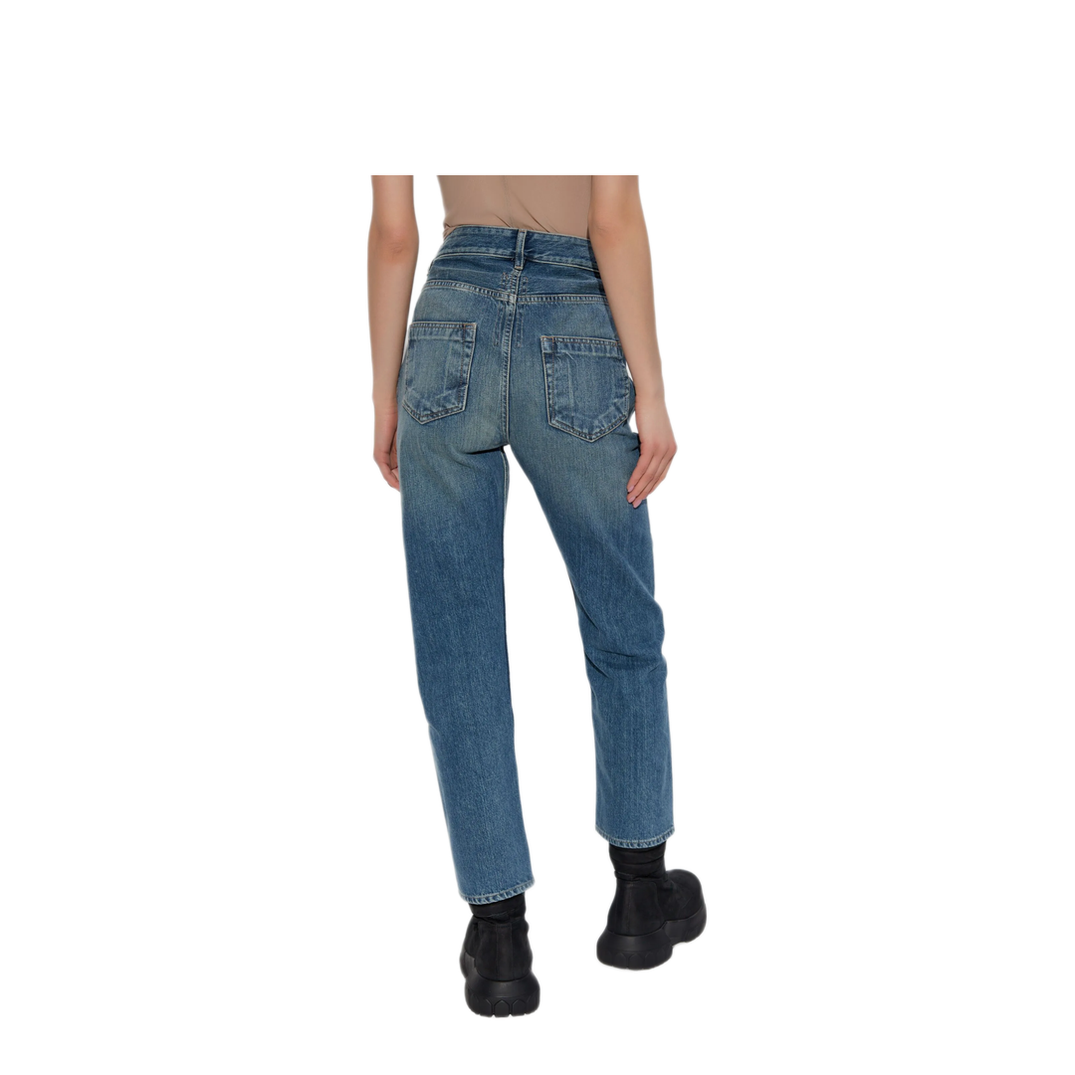 MAYFEYR - Rick Owens - Straight-Leg Jeans - DS01E3310DWB06