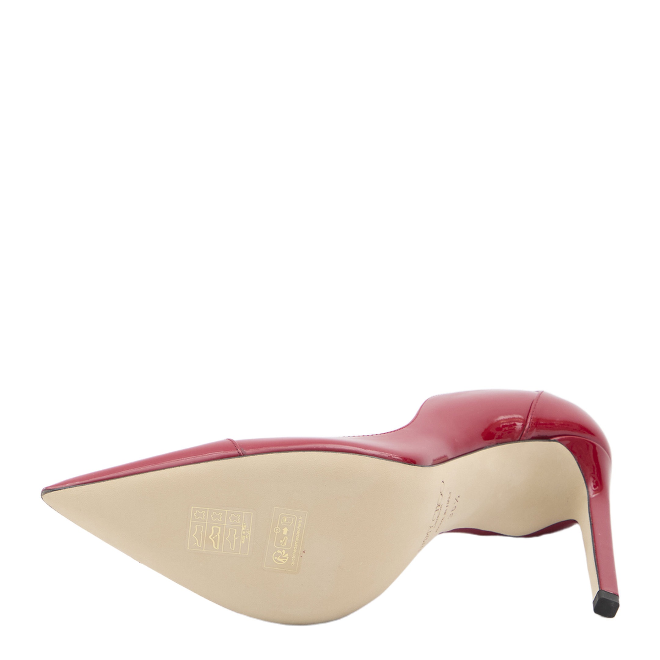 With Heel Red