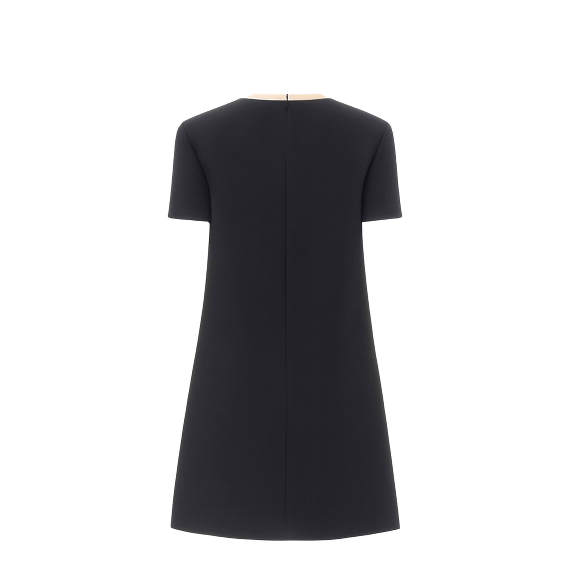 Wool and Silk Mini Dress