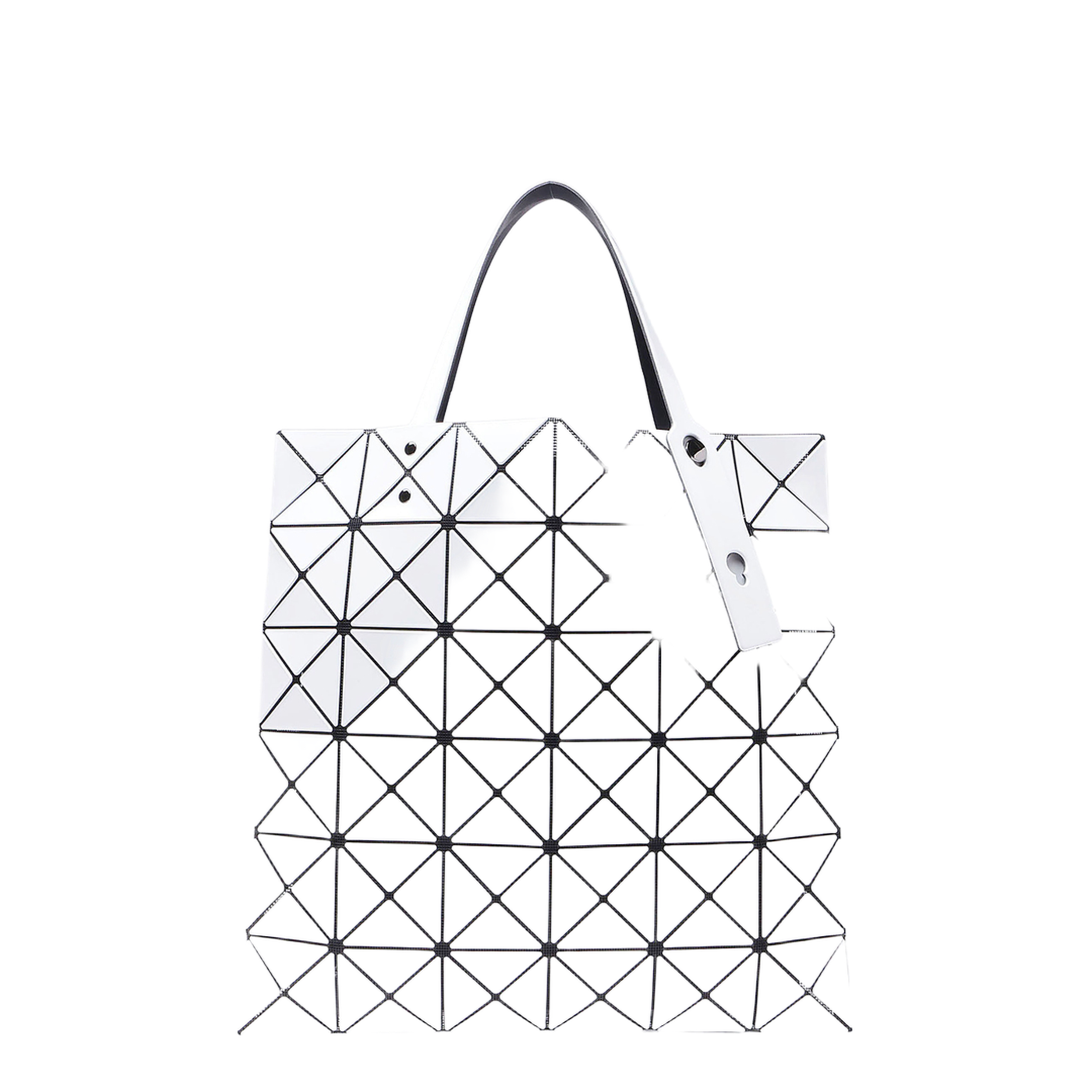 Prism Matte Large Tote Bag - White