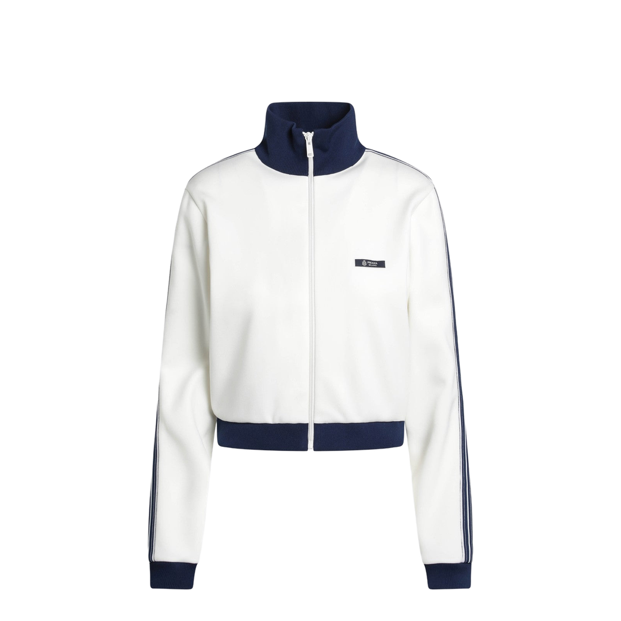 Ivory Technical Fabric Sweatshirt