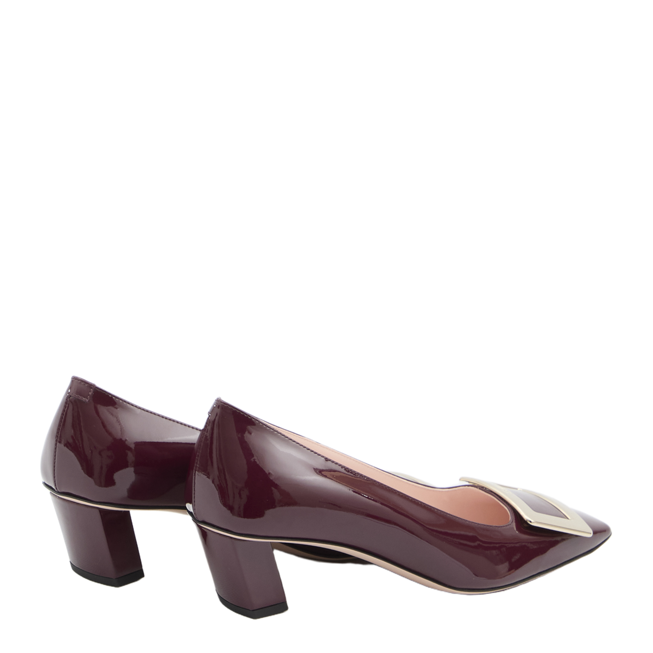 With Heel Bordeaux