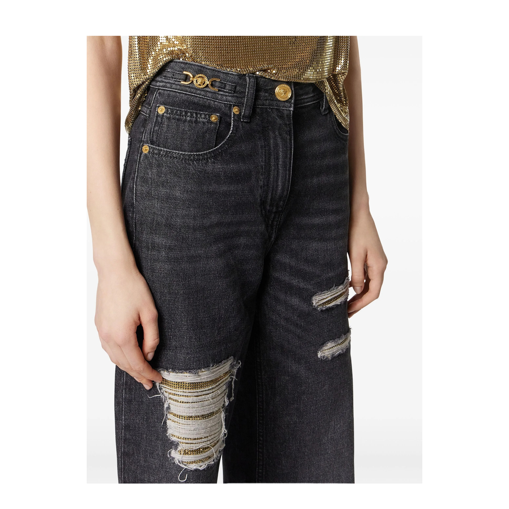 PANTALONE IN DENIM