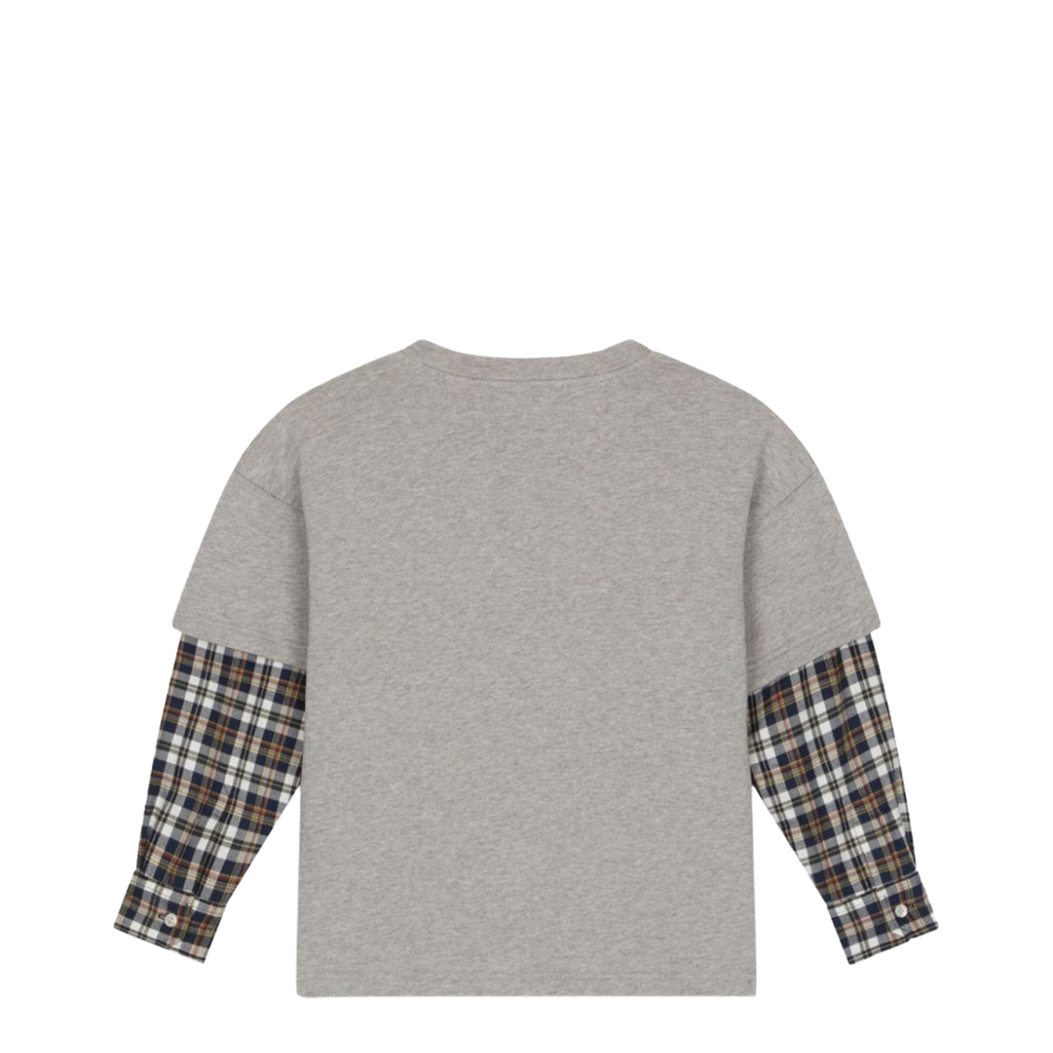 T-Shirt Prairie Sleeves Checks