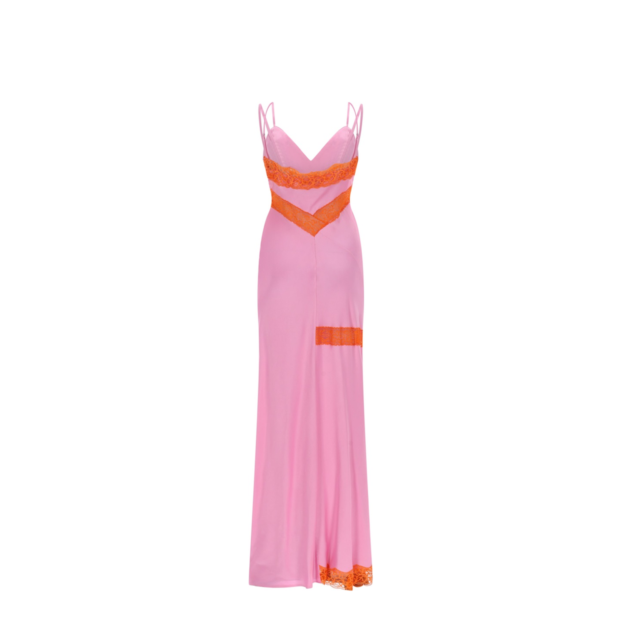MAYFEYR - MSGM - Dress With Lace Details - 4041MDA1326710312