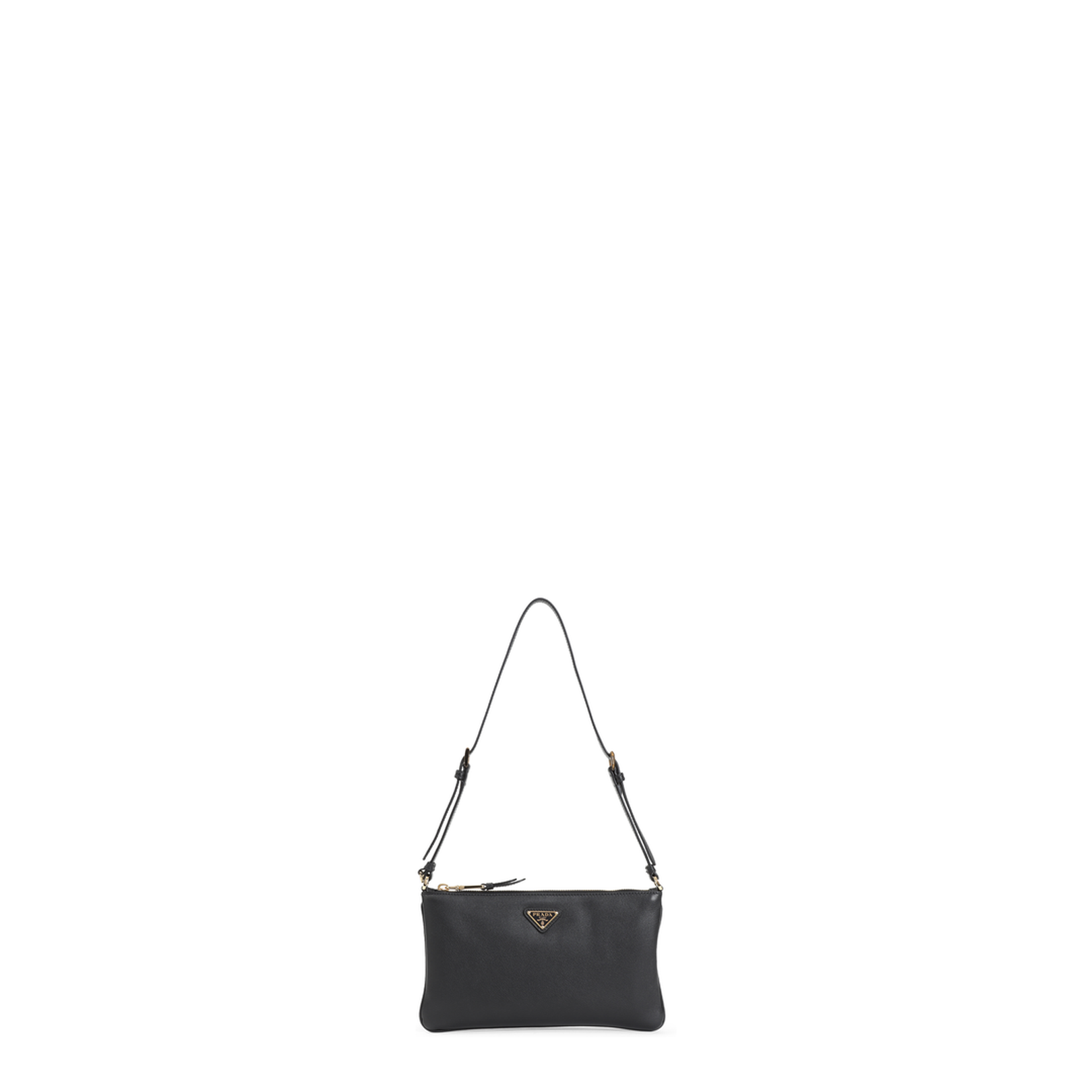 Soft Grain Leather Shoulder Bag