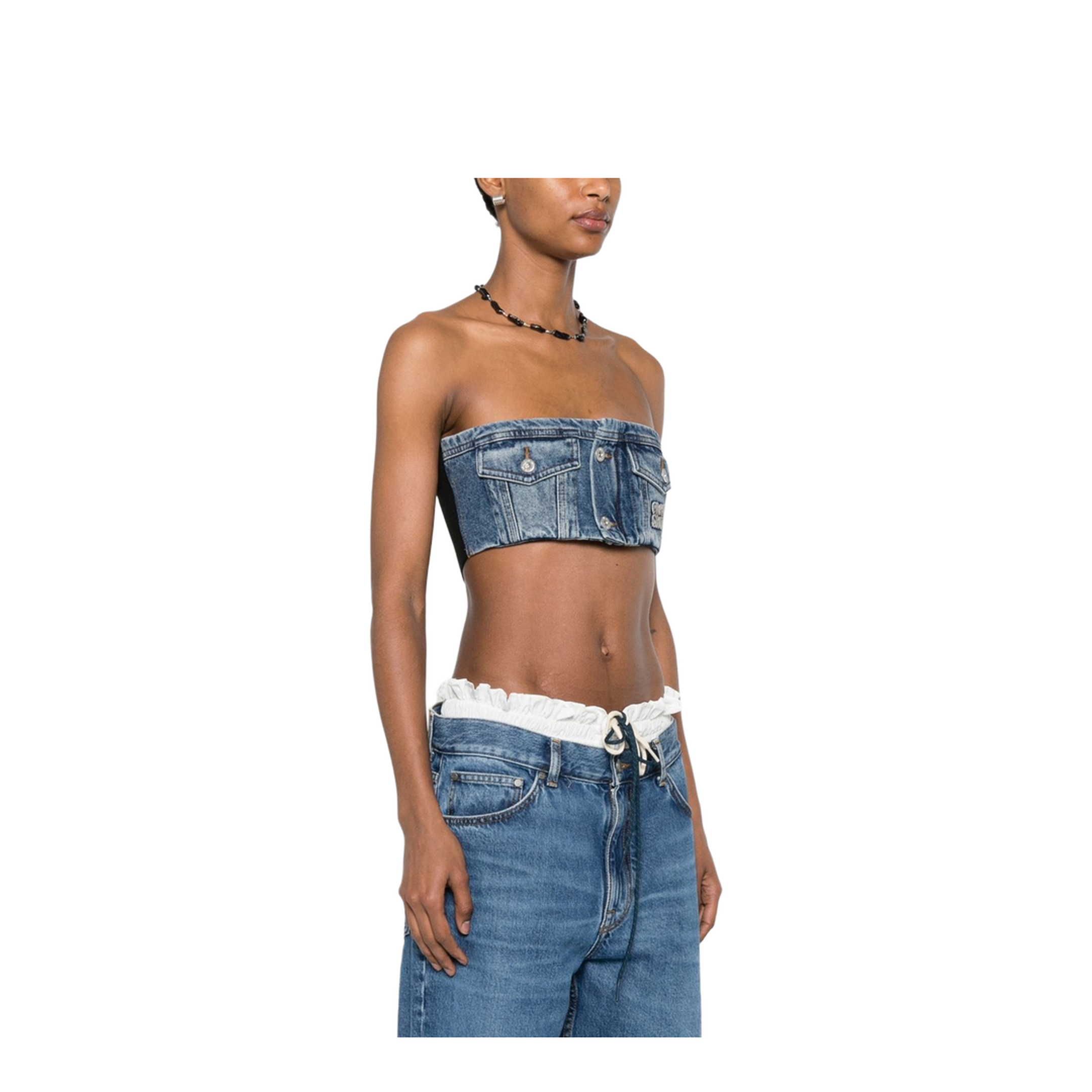 MAYFEYR - Miu Miu - Top Blue - GWT071197UF0008