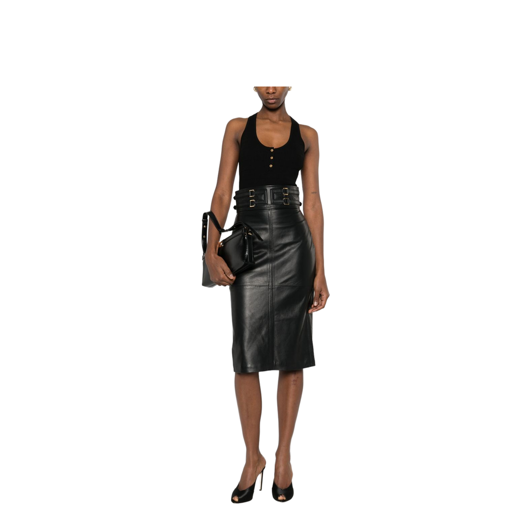 MAYFEYR - Elisabetta Franchi - Skirts Black - GP09Z61E2110