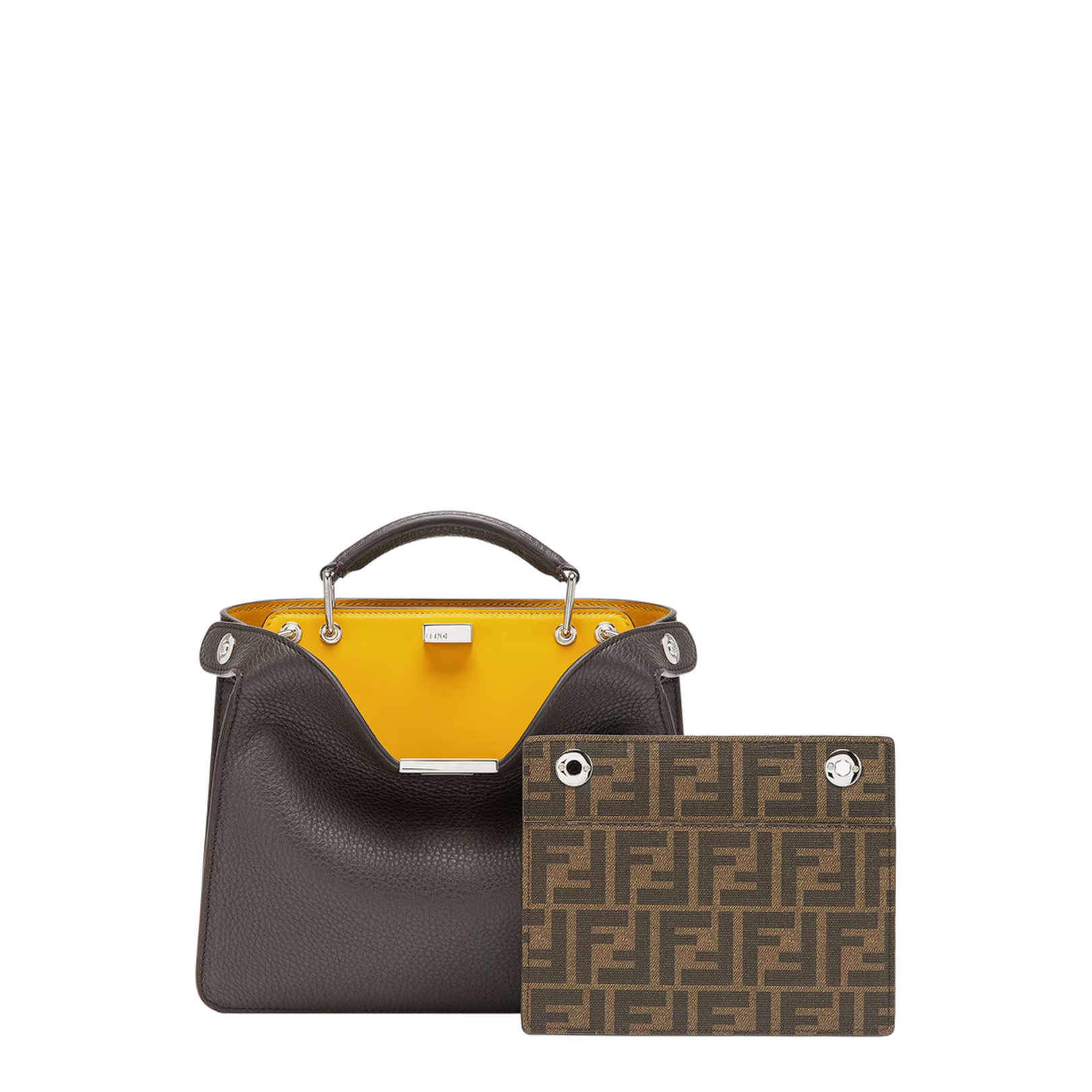 Peekaboo ISeeU Small Leather Brown