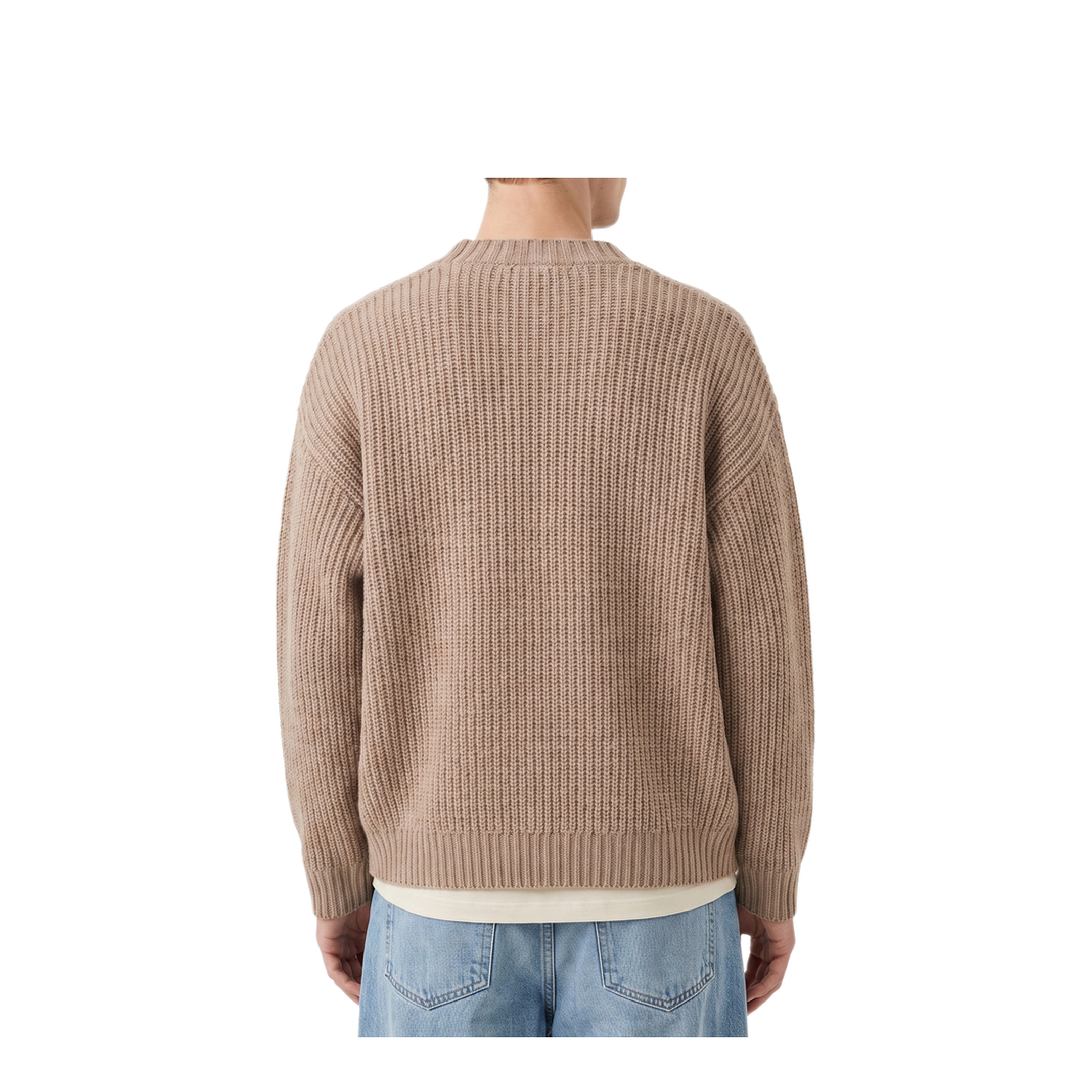 MAYFEYR - Roberto Collina - Beige Wool Cardigan - 263MYB2511004