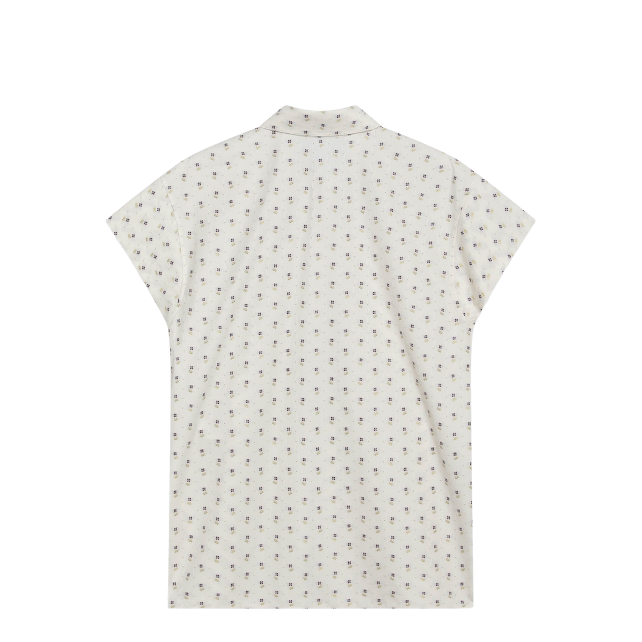 Short-sleeved floral shirt