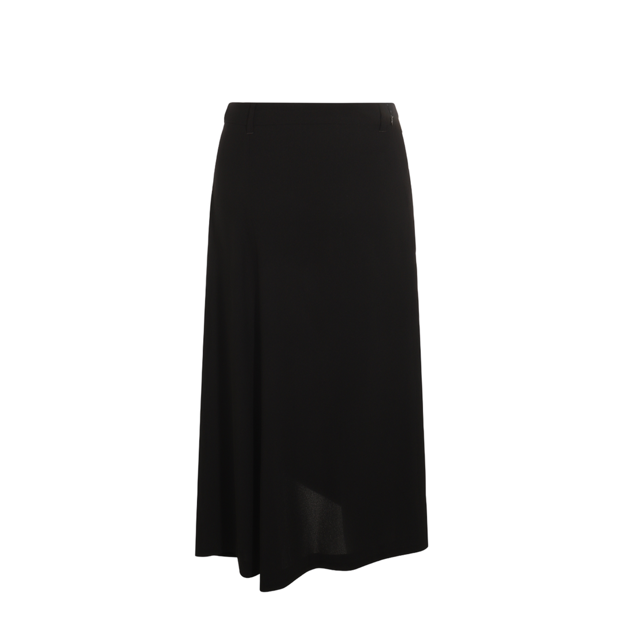 Draped Tailored Skirt