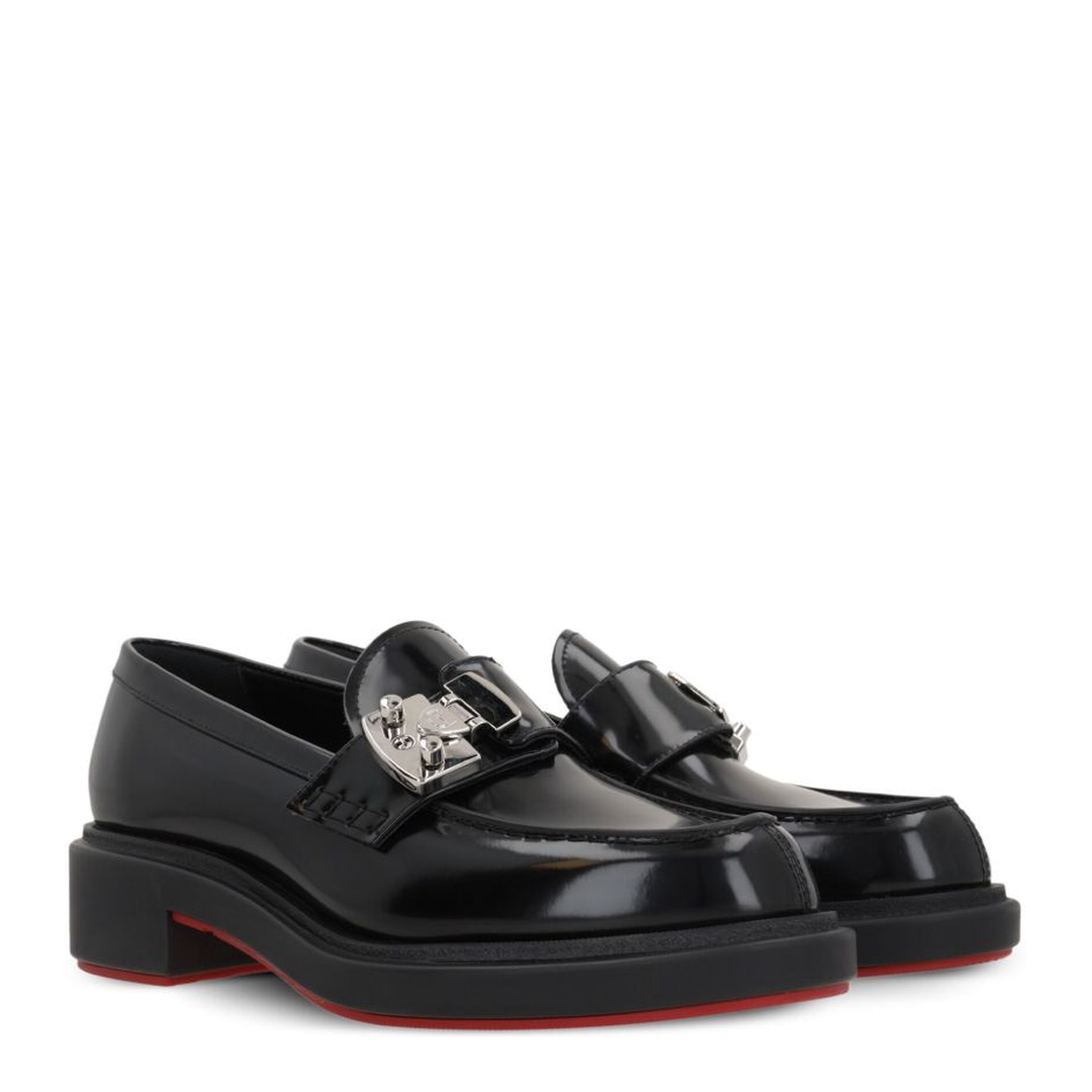 Round Toe Chunky Rubber Sole