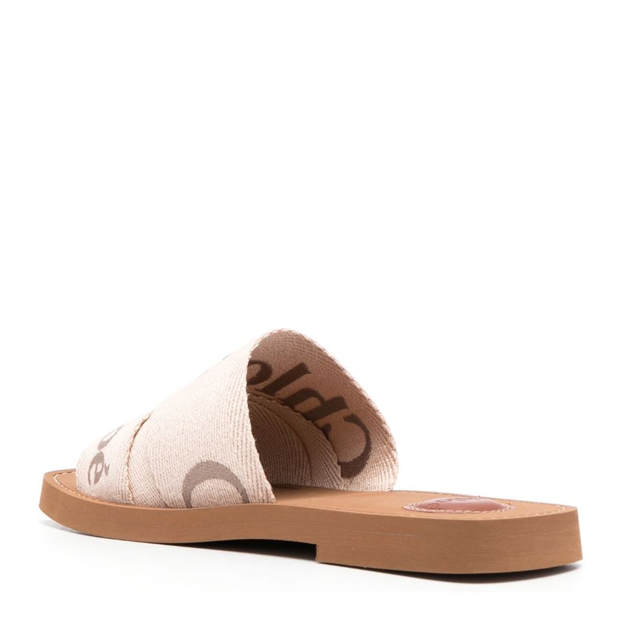 Woody Mule in Blush Beige