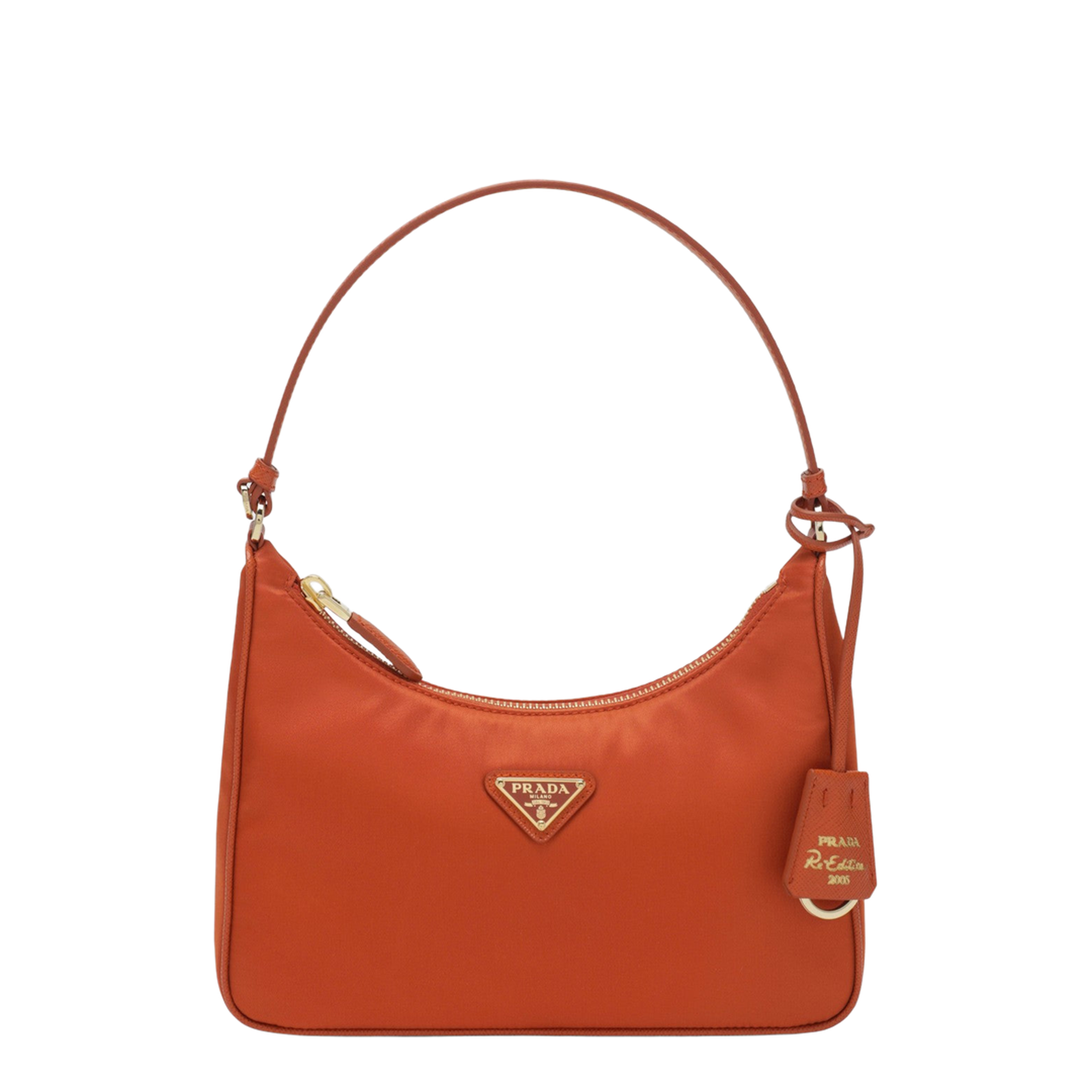 Orange Re-Nylon Re-Edition 2005 Shoulder Bag