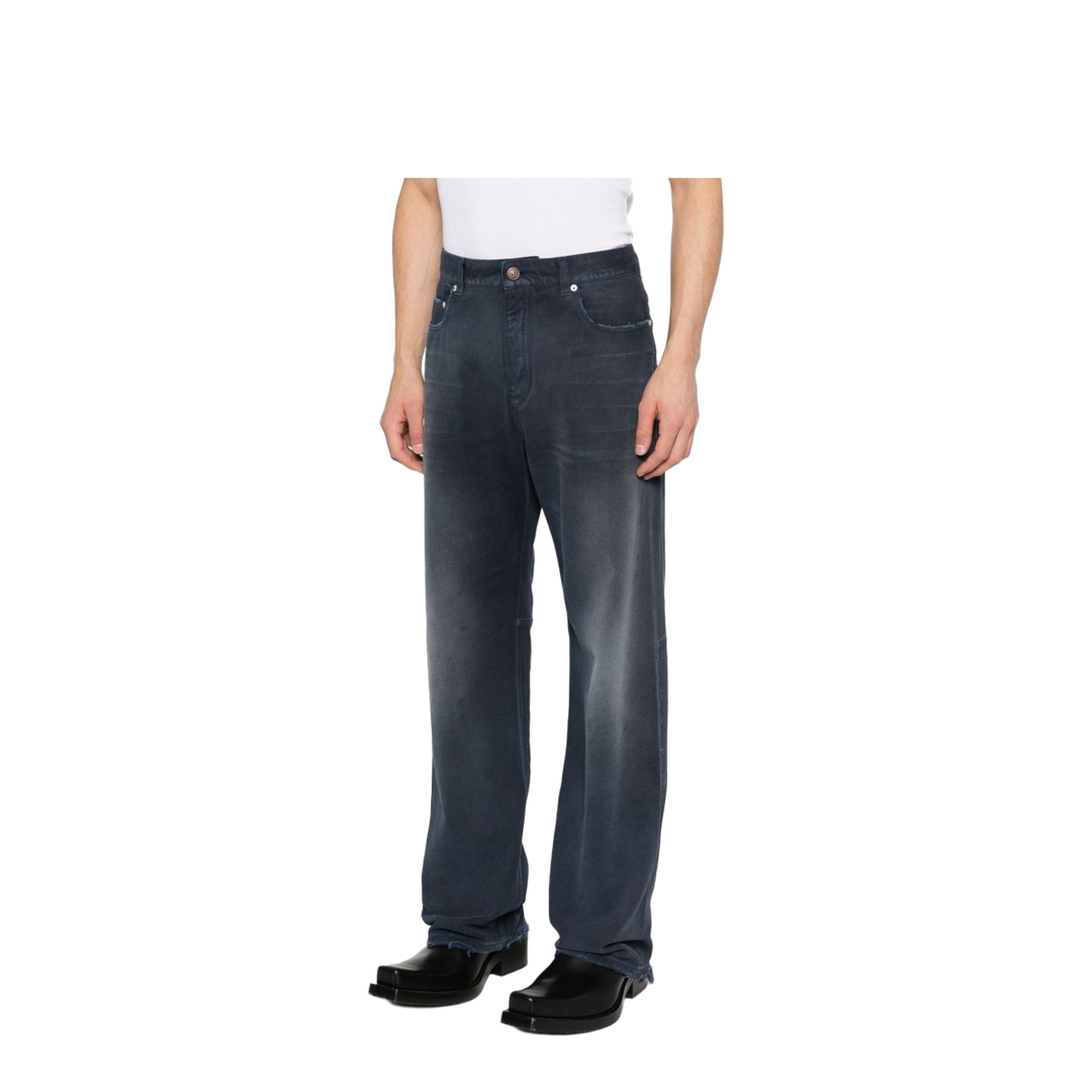 Regular Faded Jeans