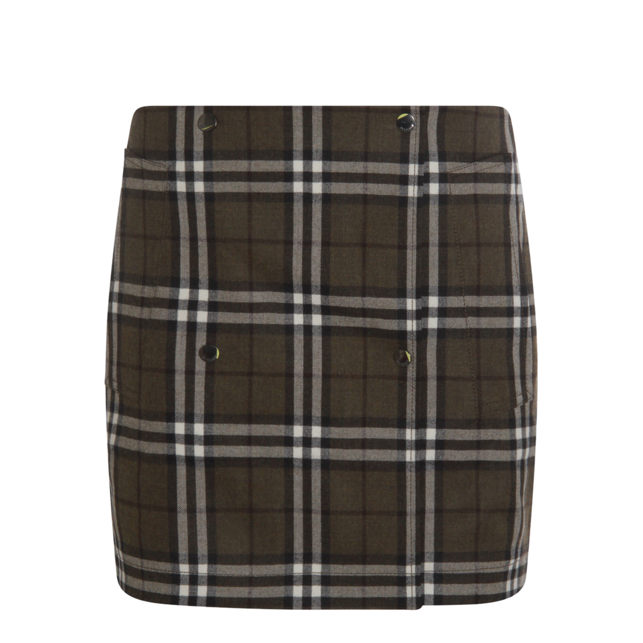 Green Check Miniskirt