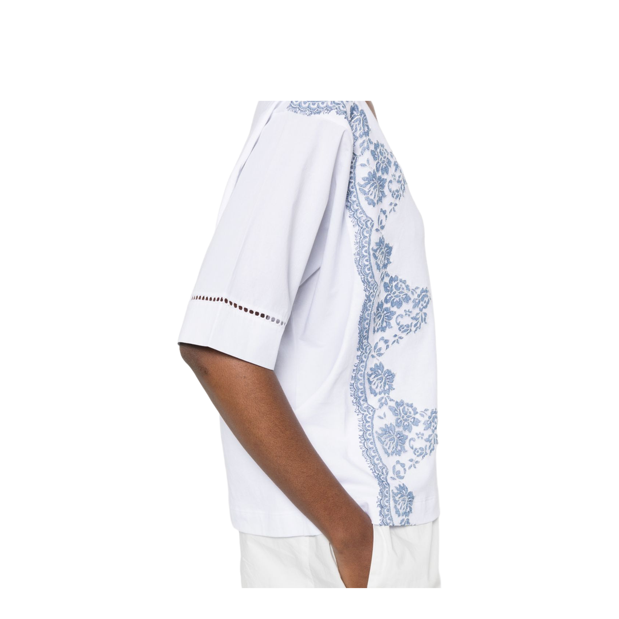 MAYFEYR - Ermanno Firenze - T-Shirts And Polos White - D48EL032EE4MFA39