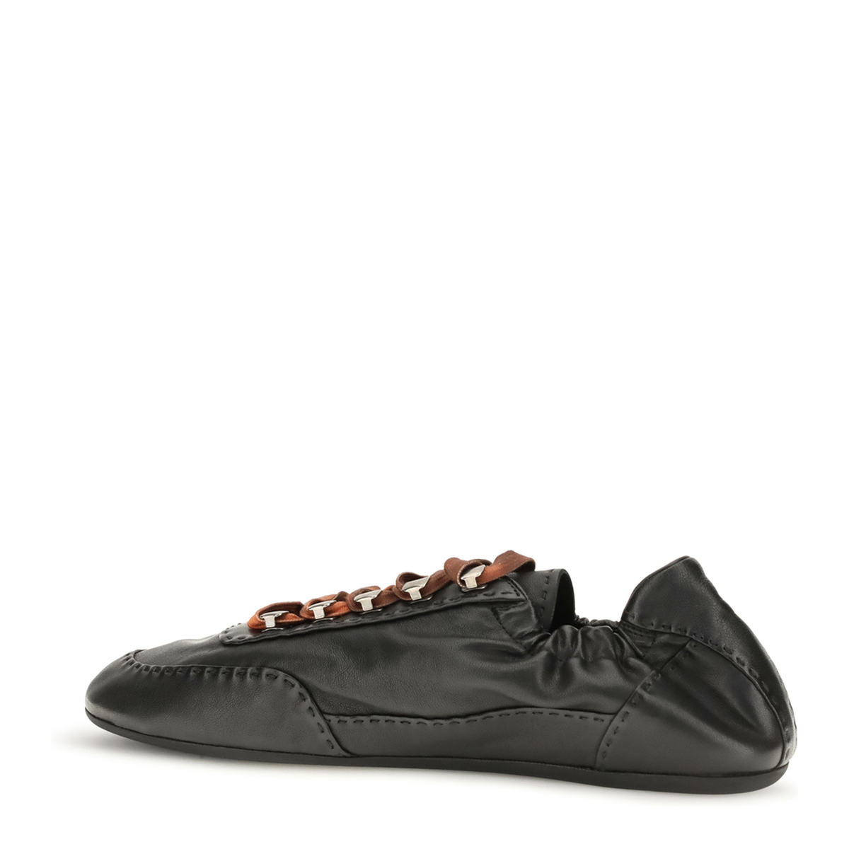 MAYFEYR - Prada - Collapse Aged Nappa Leather Sneakers - 2EE490FG0002HKDF0002