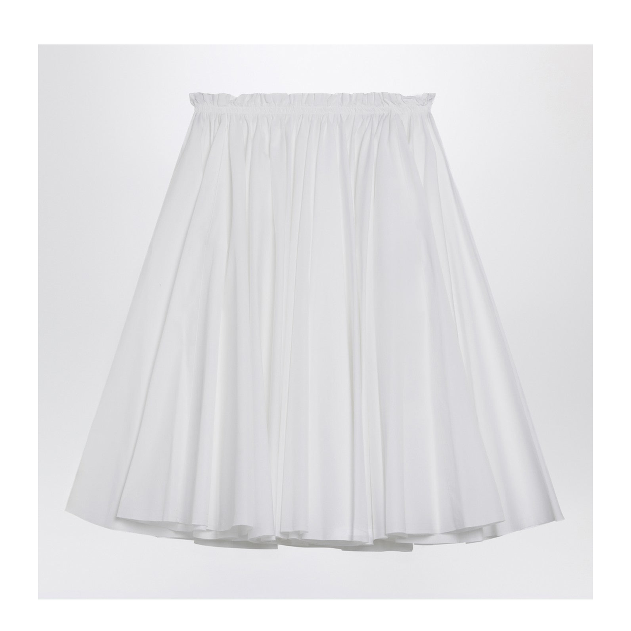 White Cotton Skirt