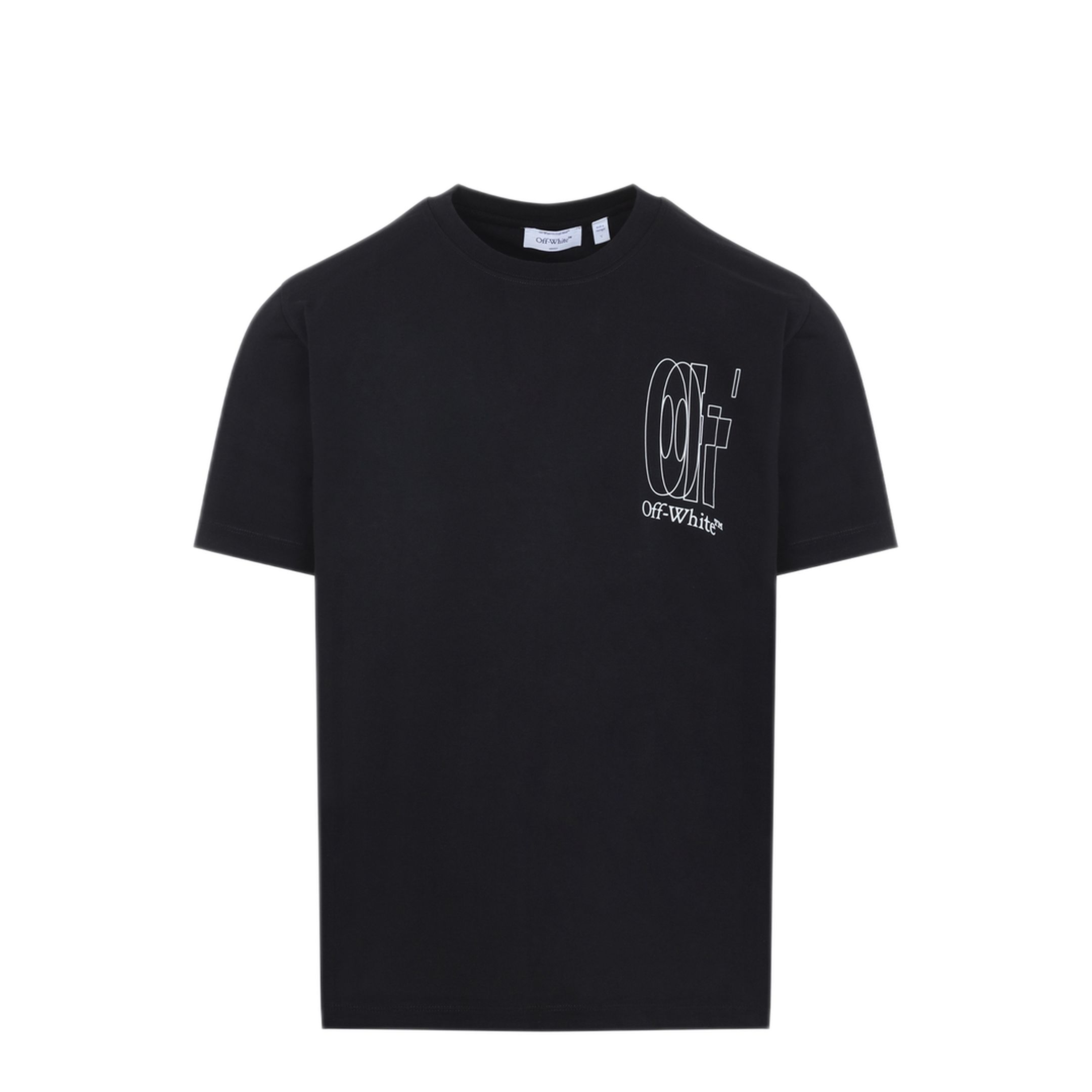 MAYFEYR - Off-White - Big Double Arrow T-Shirt - OMAA027S26JER0030001BLACK